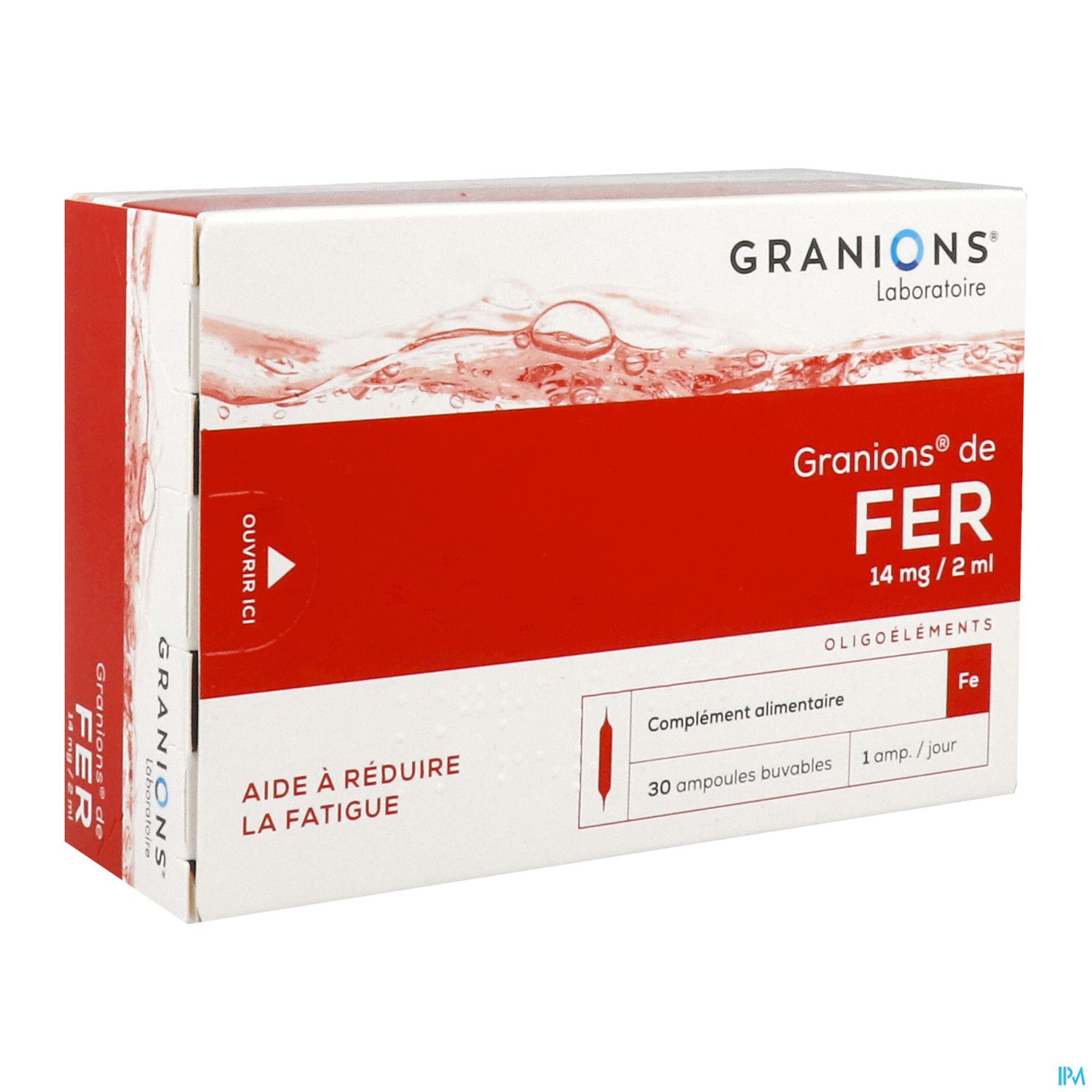 GRANIONS DE FER AMP BUV 2ML 30