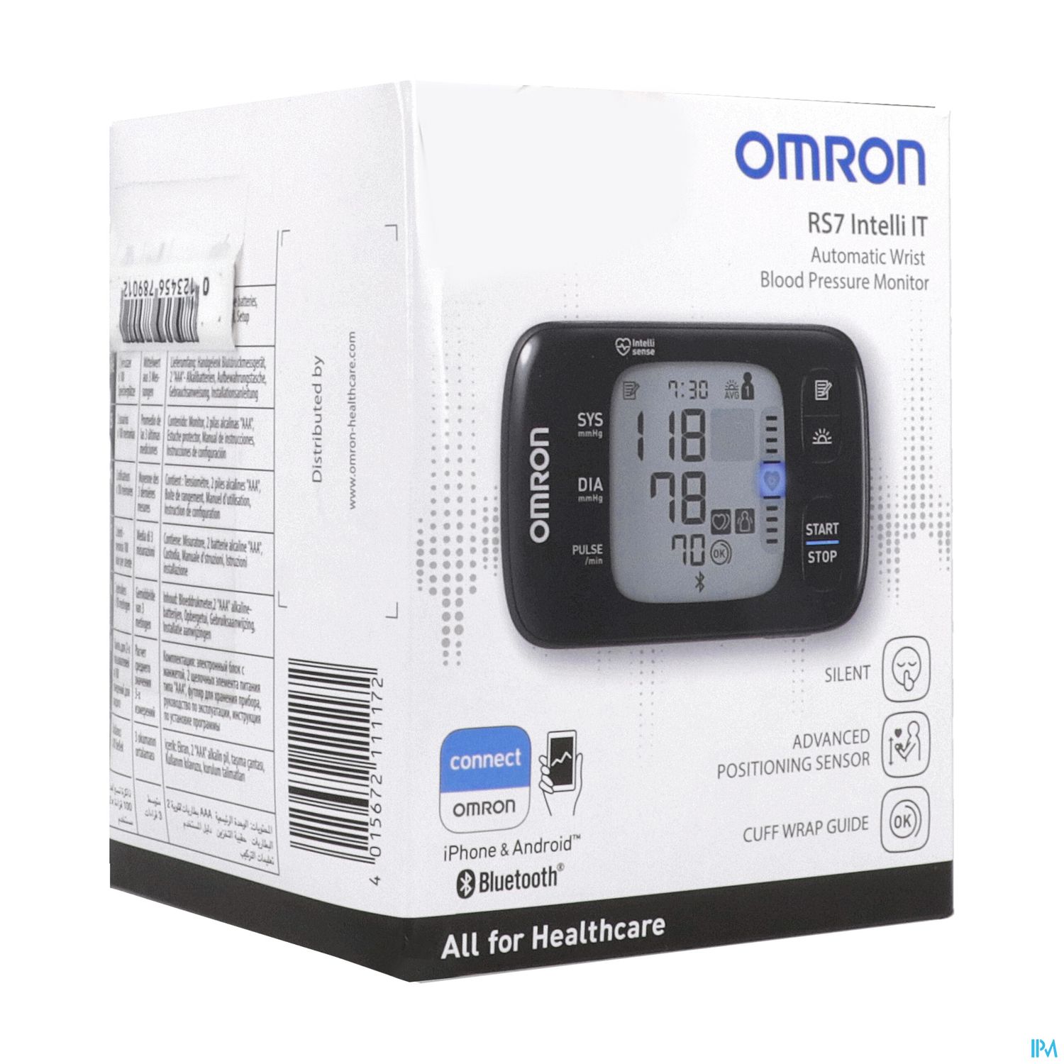 Omron Tensiometre Electronique Poignet Intelli It Rs7