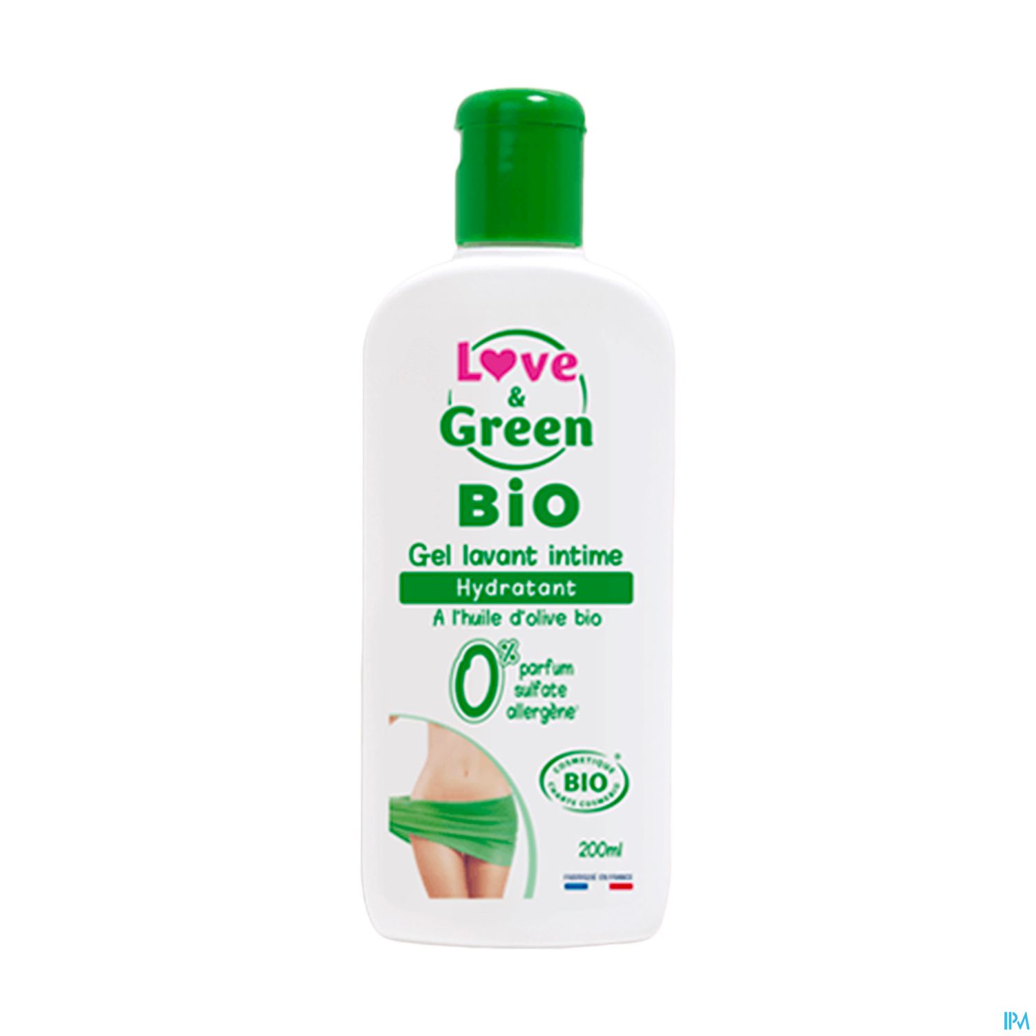 LOVE&GREEN GEL INTIME HYDRAT 200ML