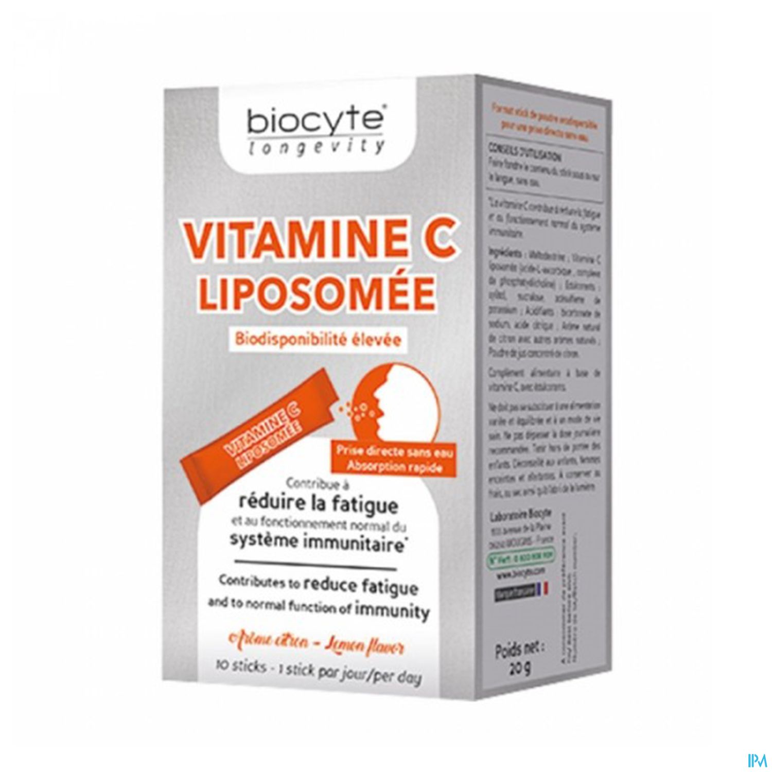 BIOCYTE VIT C LIPOSOMEE STICK 10