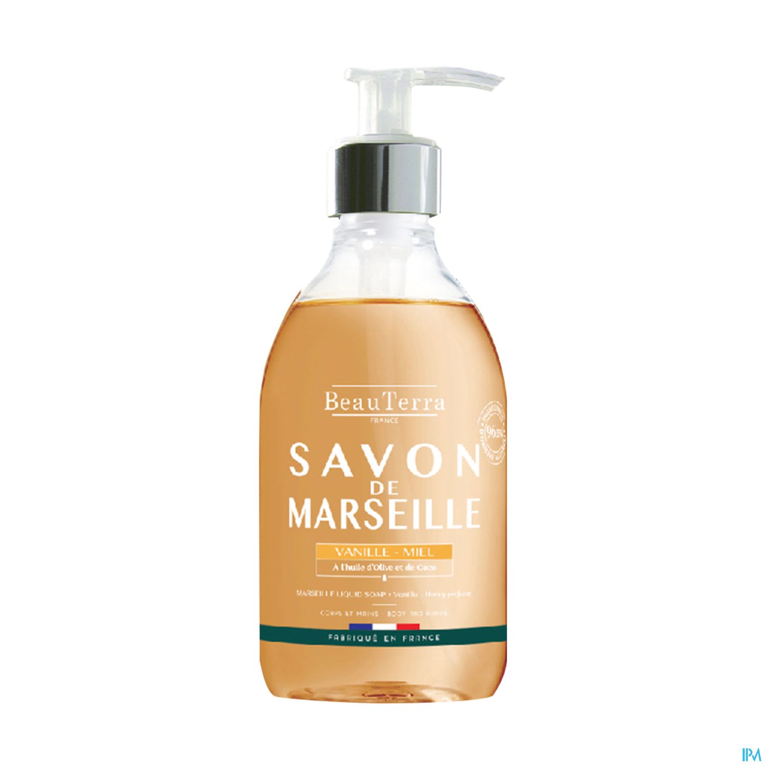 BEAUTERRA SAV LIQ VANIL/MIEL 300ML