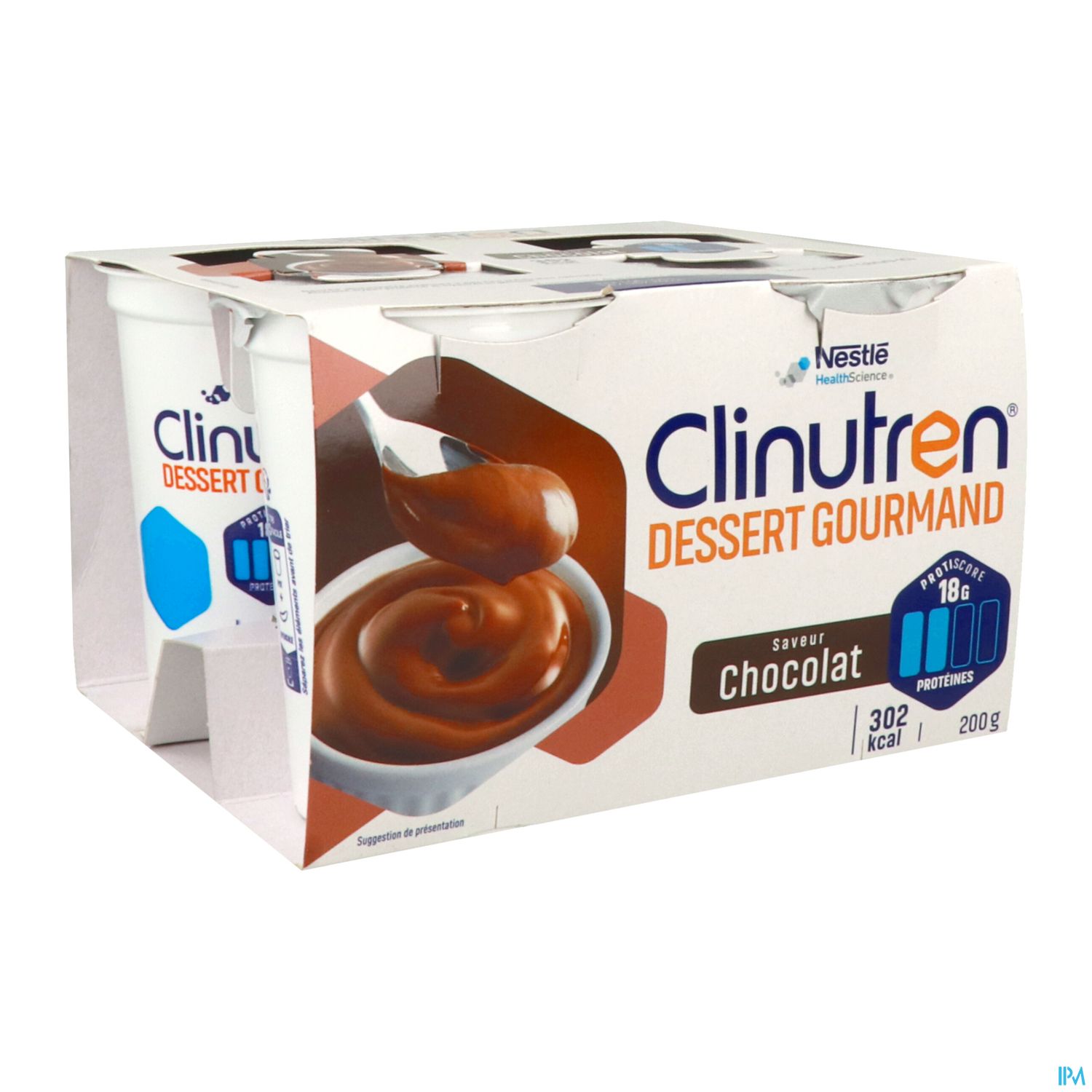 CLINUTREN DESS GOURM CHOCO 200G X4 — Pharmacie Européenne 24/24 by Nexum