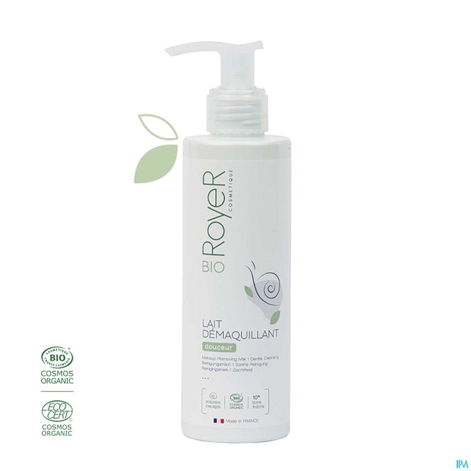 Royer Cosmetique Lait Demaquillant Bio 190ml