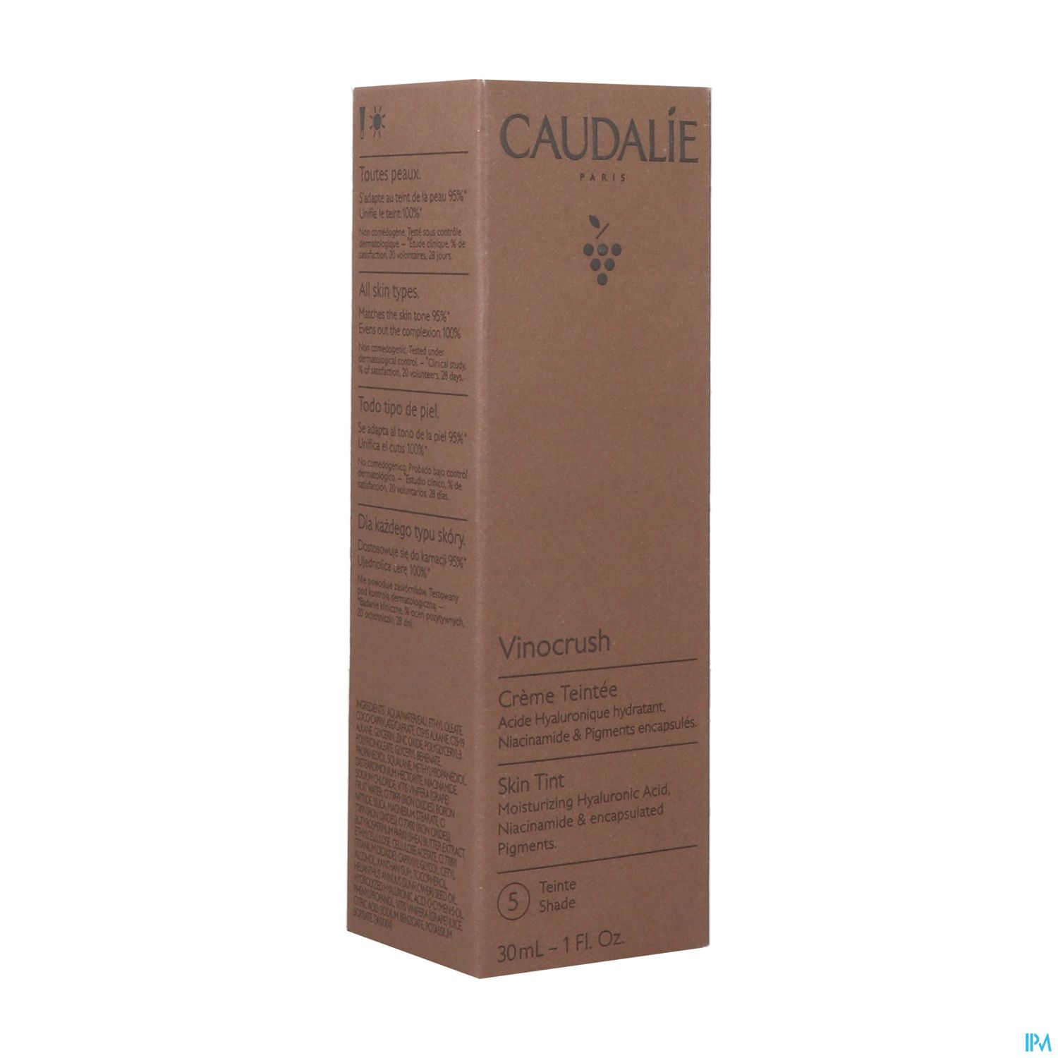 CAUDALIE VINOCRUSH CC CR TEINT 5