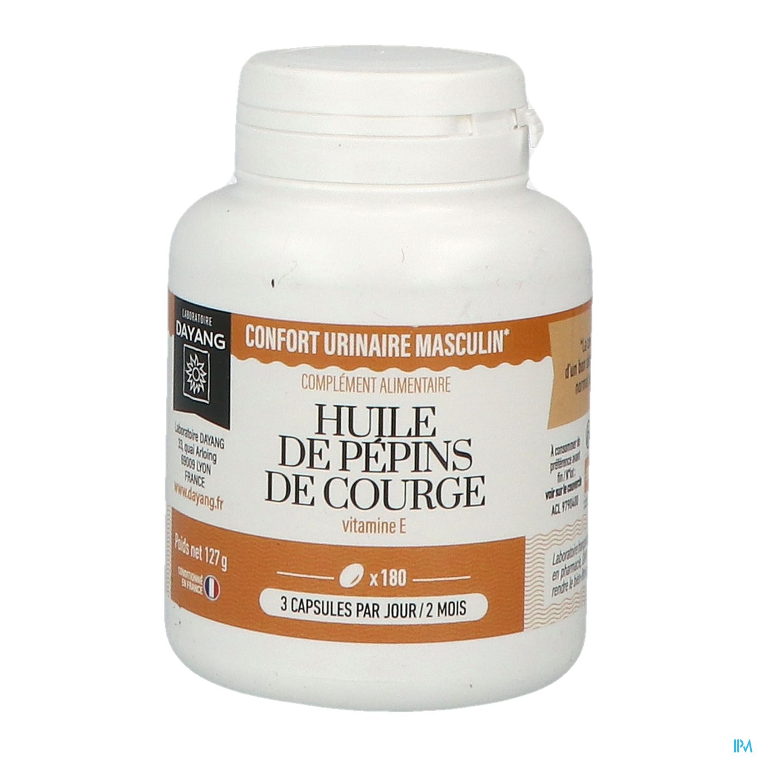 DAYANG PEP/COURGE 500MG CAPS180