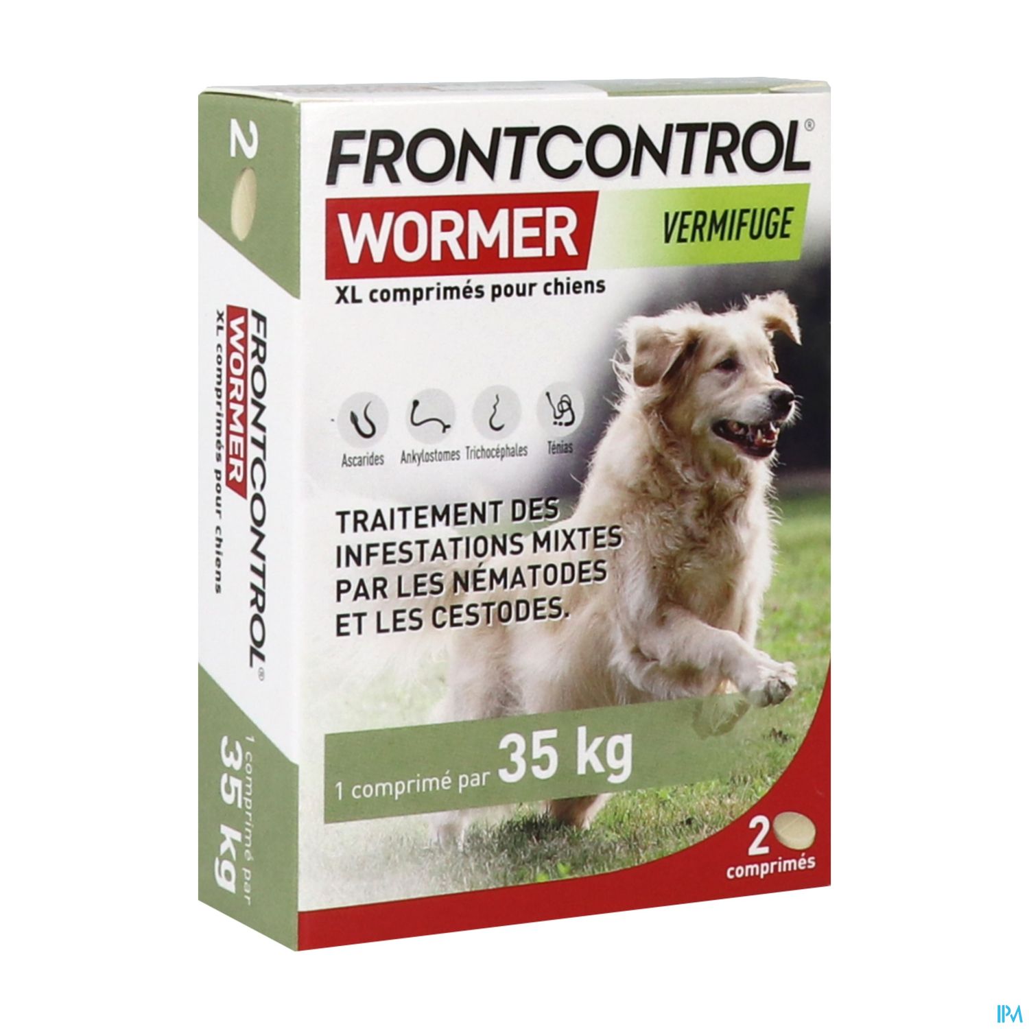 FRONTCONTROL VERMIF CHIEN XL CPR 2