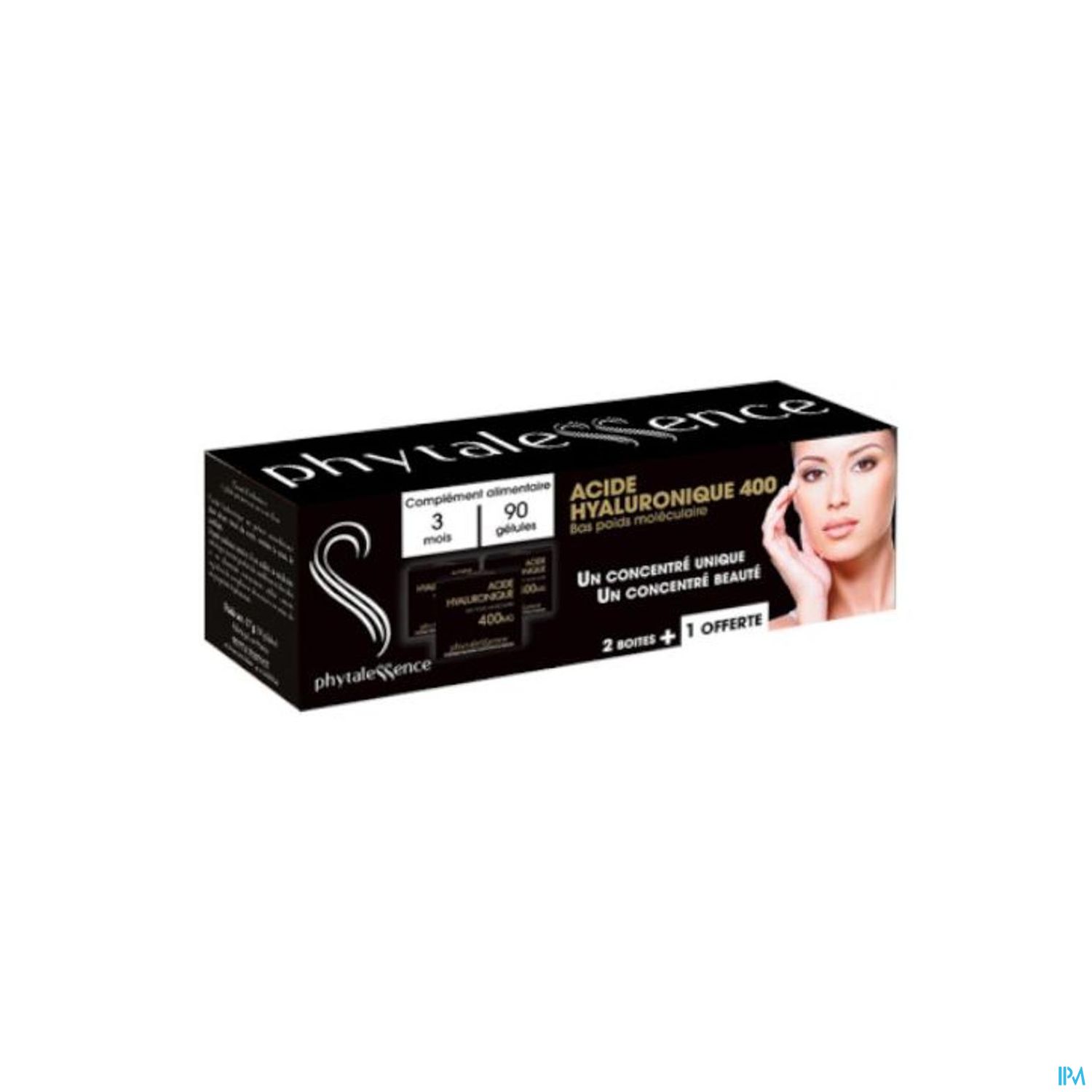 Phytalessence Acide Hyaluronique 400mg Gelule 60 X3