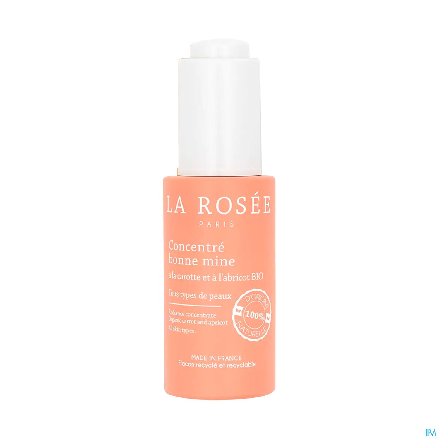 LA ROSEE CONC BONNE MINE BIO 30ML