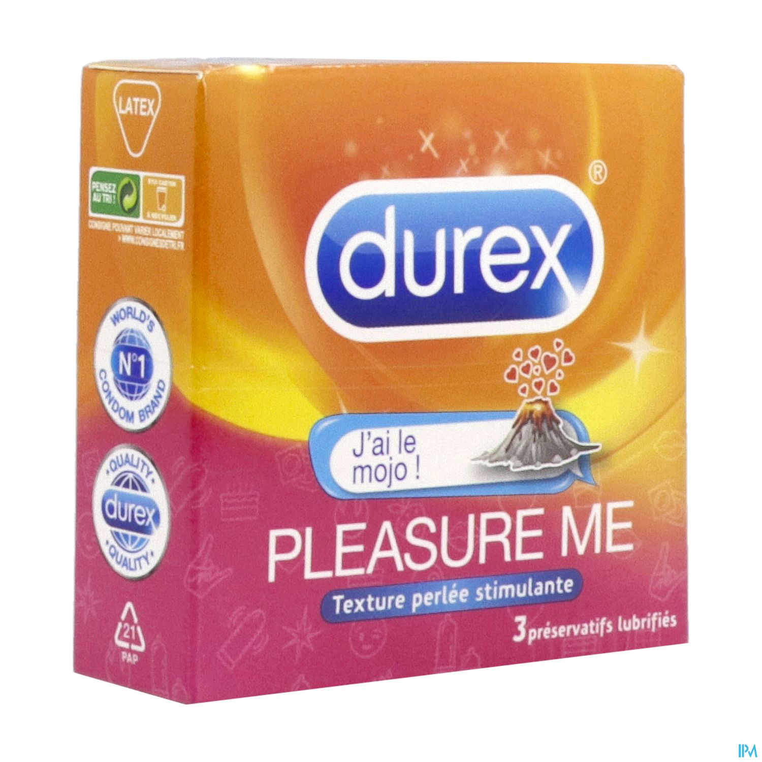 PRESERV DUREX PLEASURE ME 3