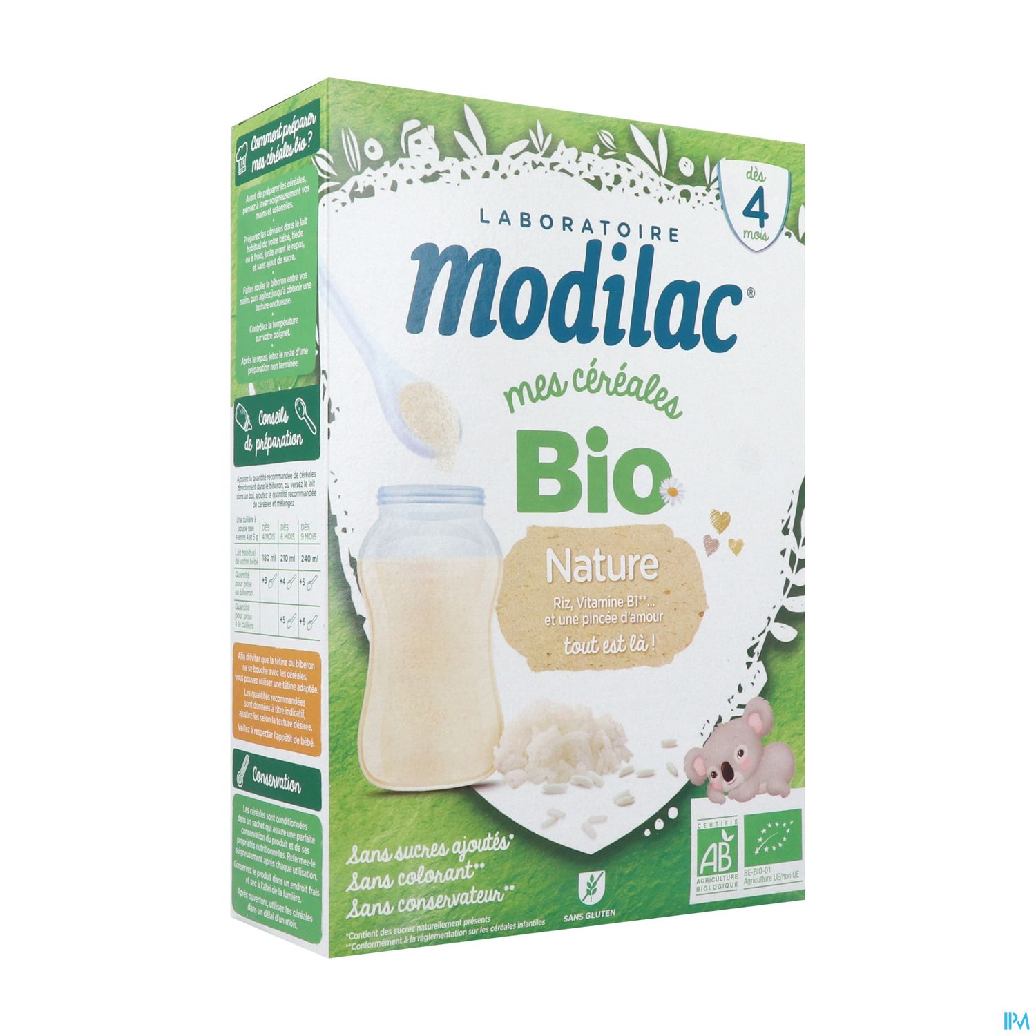 MODILAC CEREALE BIO NATURE 250G