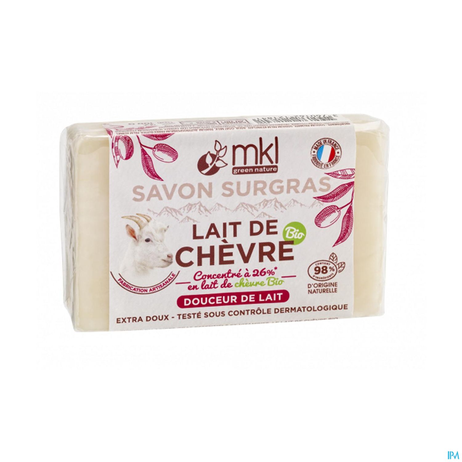 MKL SAV CHEVRE BIO LAIT 100G