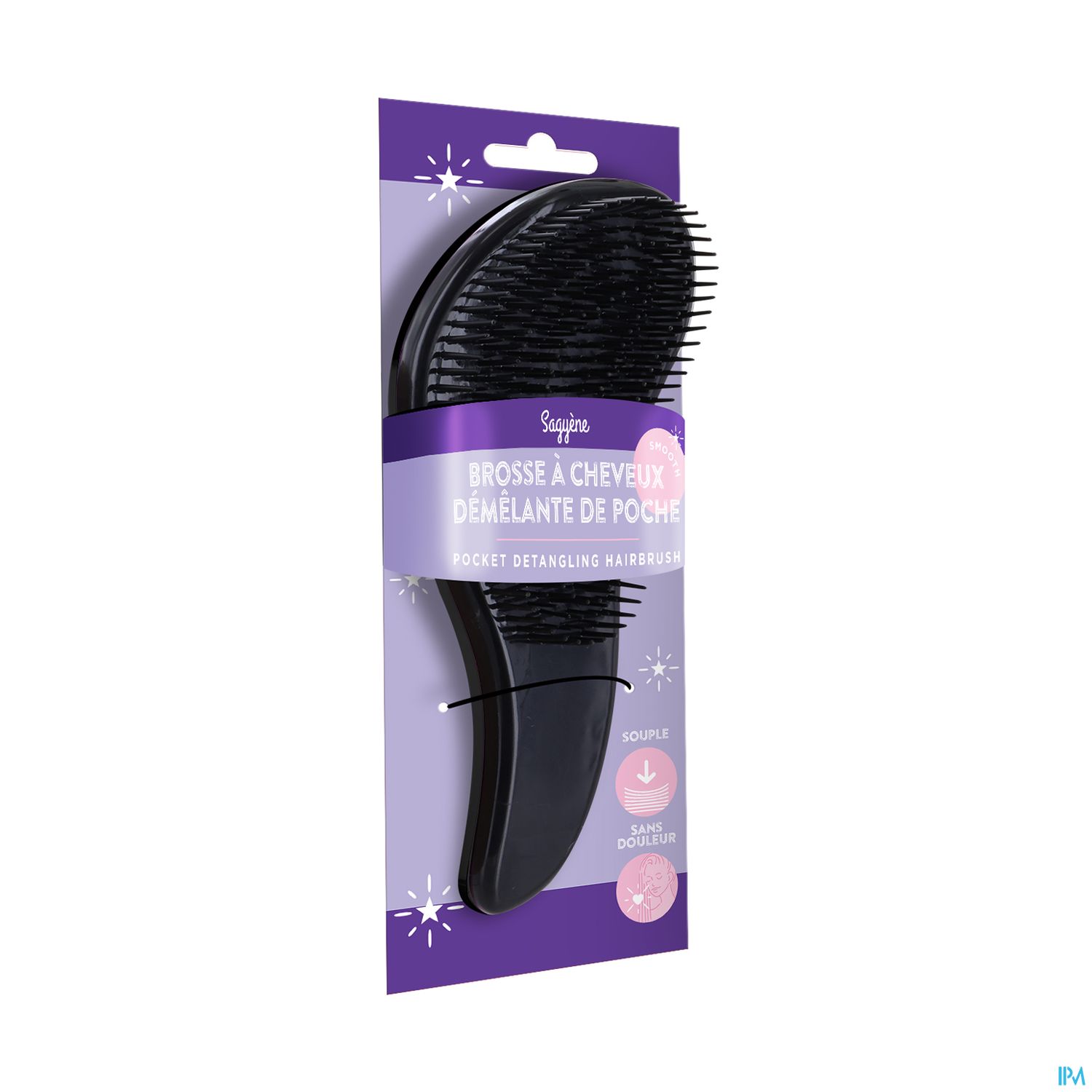 SAGYENE B/CHEV DEMELANT POCHE NOIR