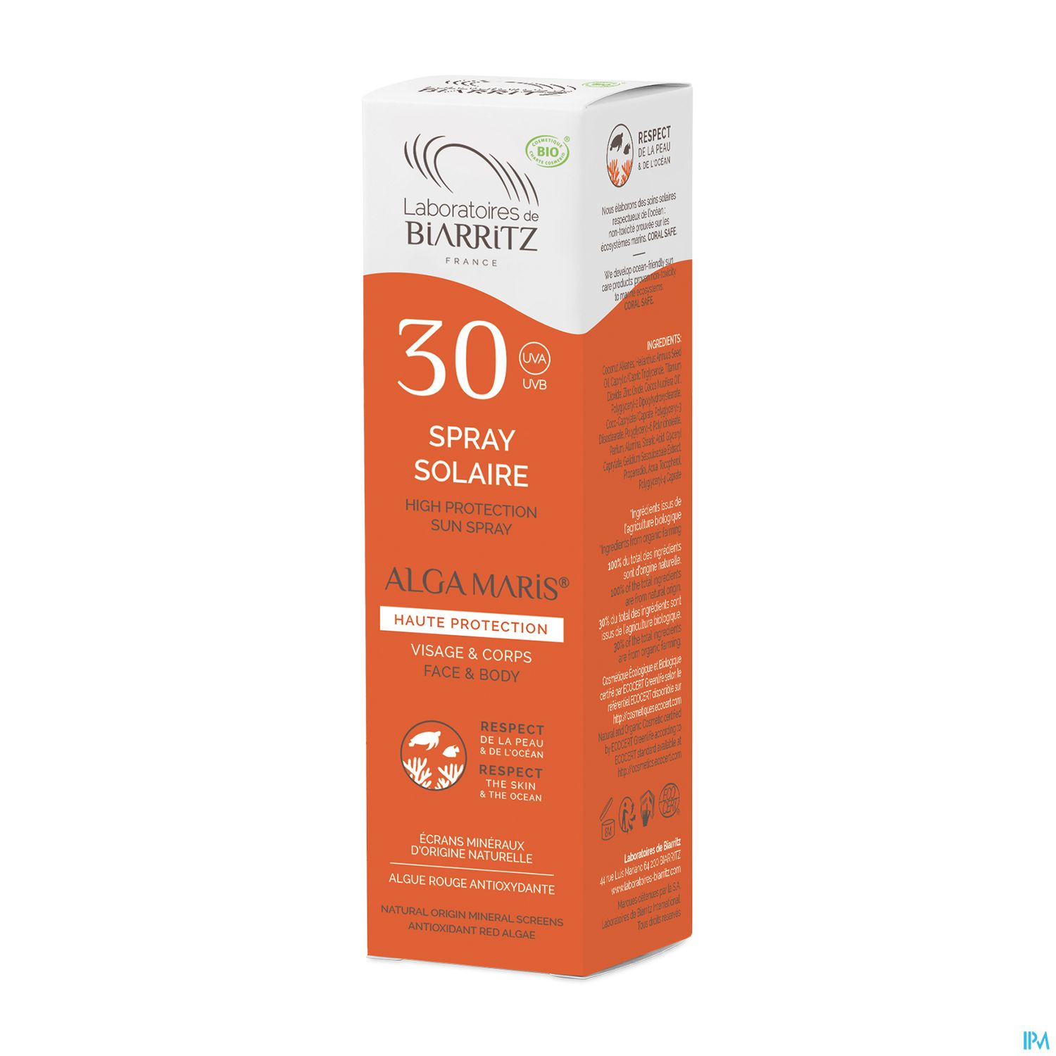 LDBIARRITZ SPRAY SOL SPF30 100ML.