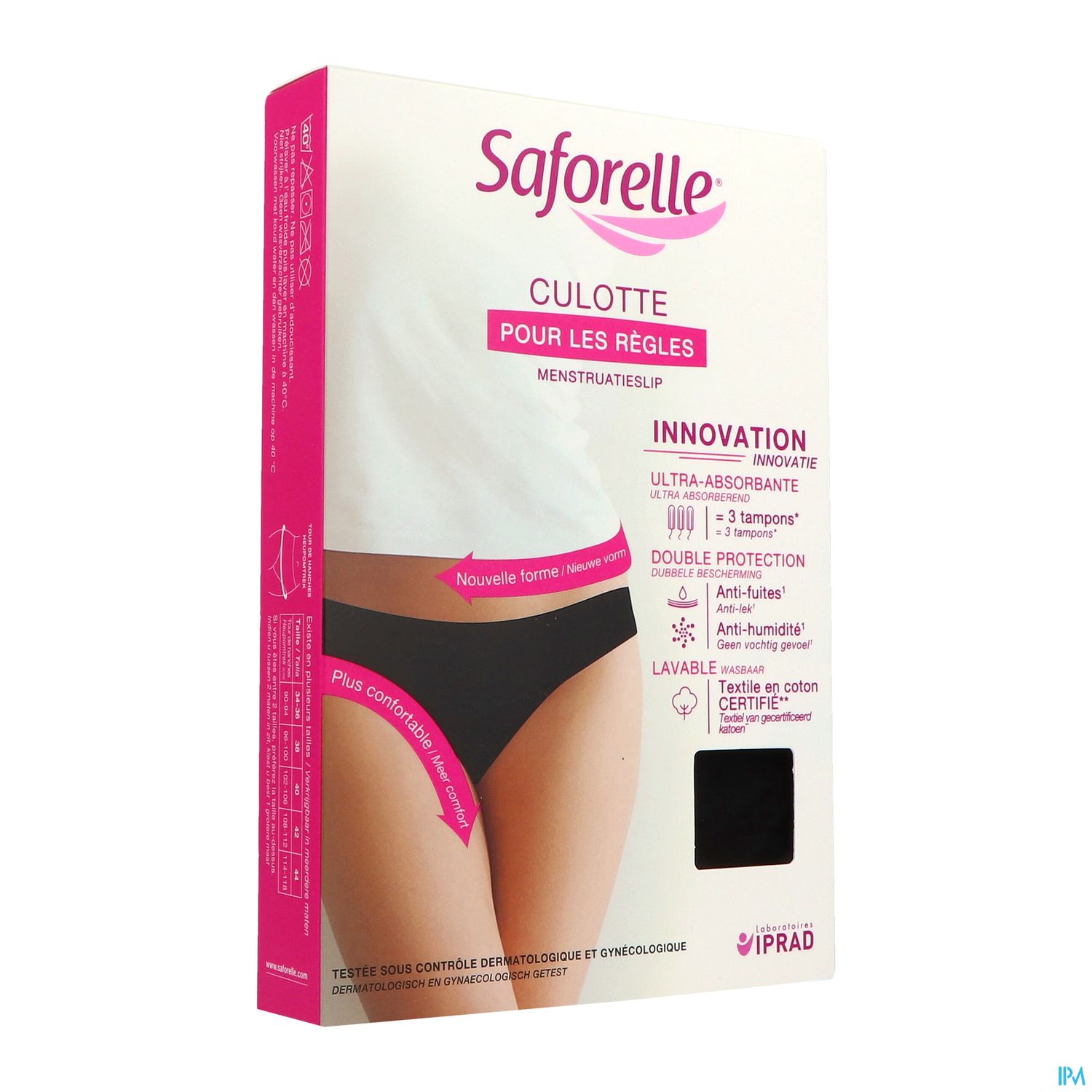 Saforelle Culotte Absorbante Taille l