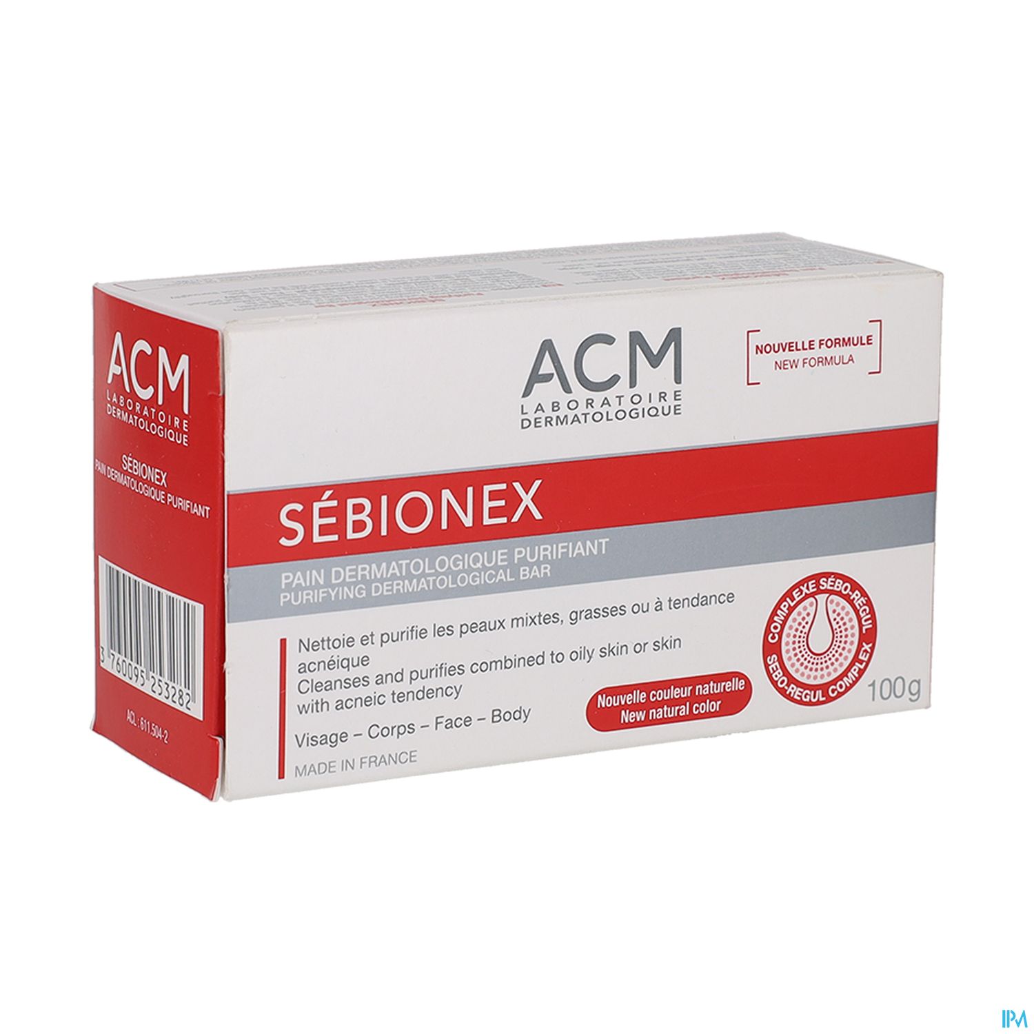 Acm Sebionex Pain Dermato Purifiant 100g