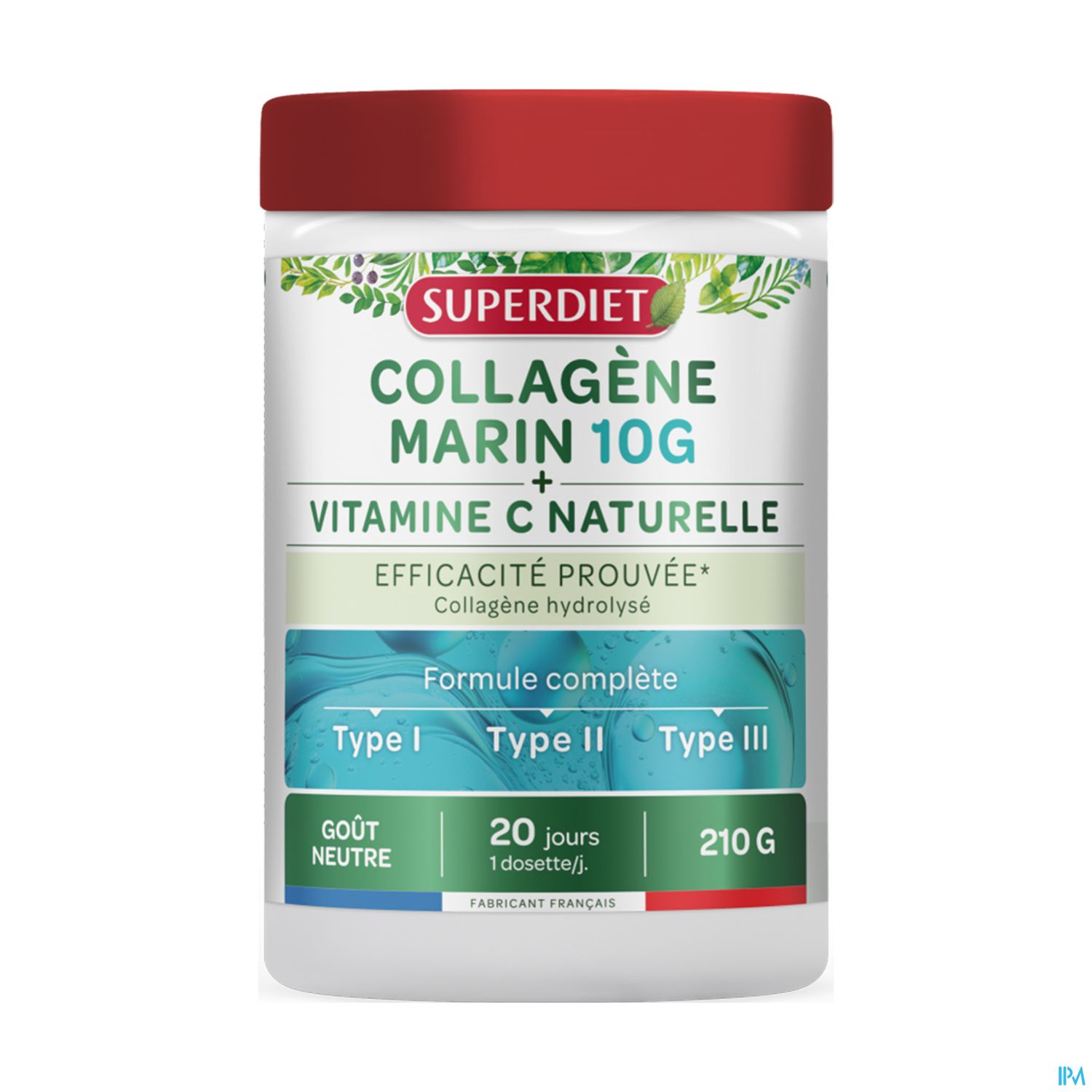 SUPERDIET COLLAG MARIN+VIT C 210G