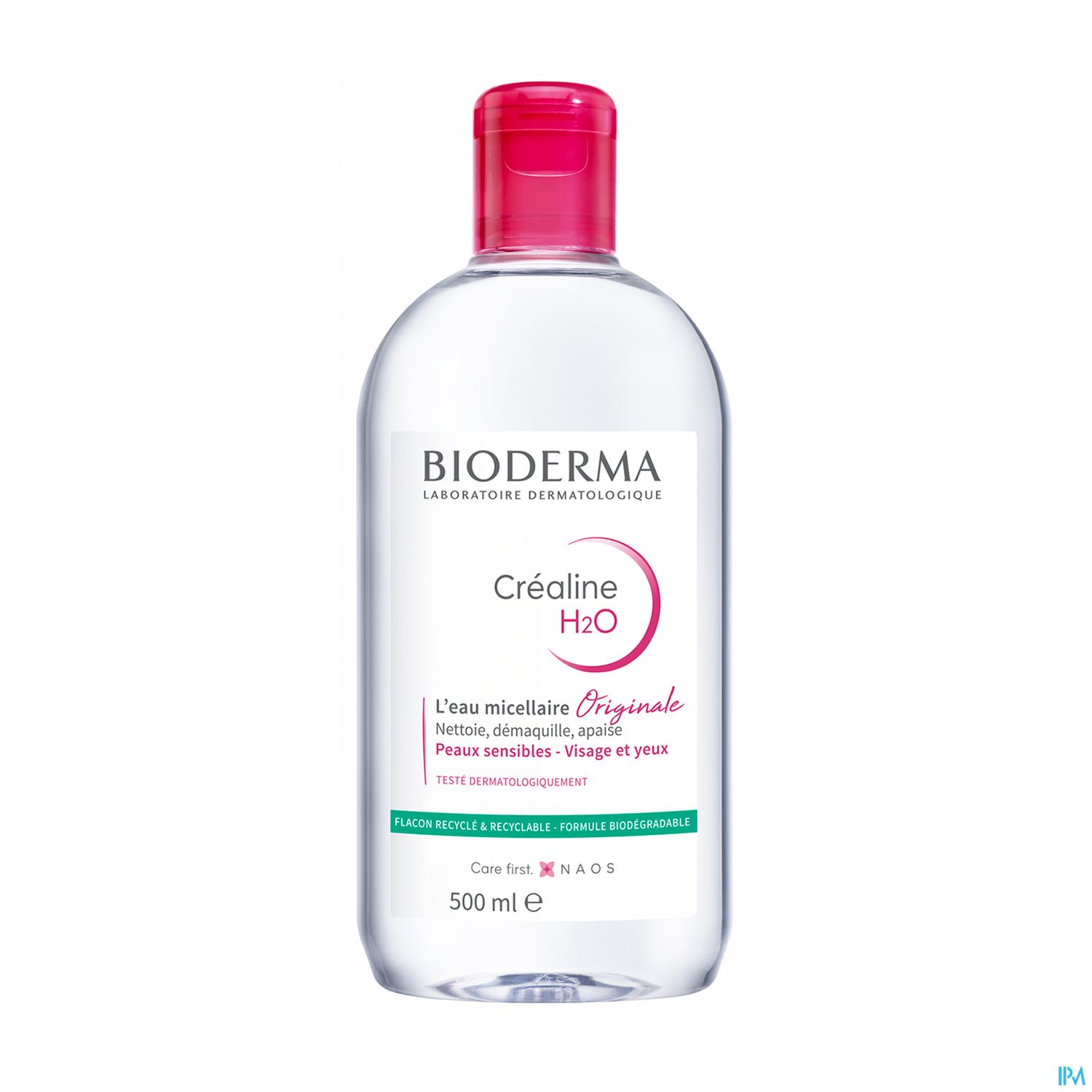 CREALINE H2O EAU MICEL POMPE 500ML