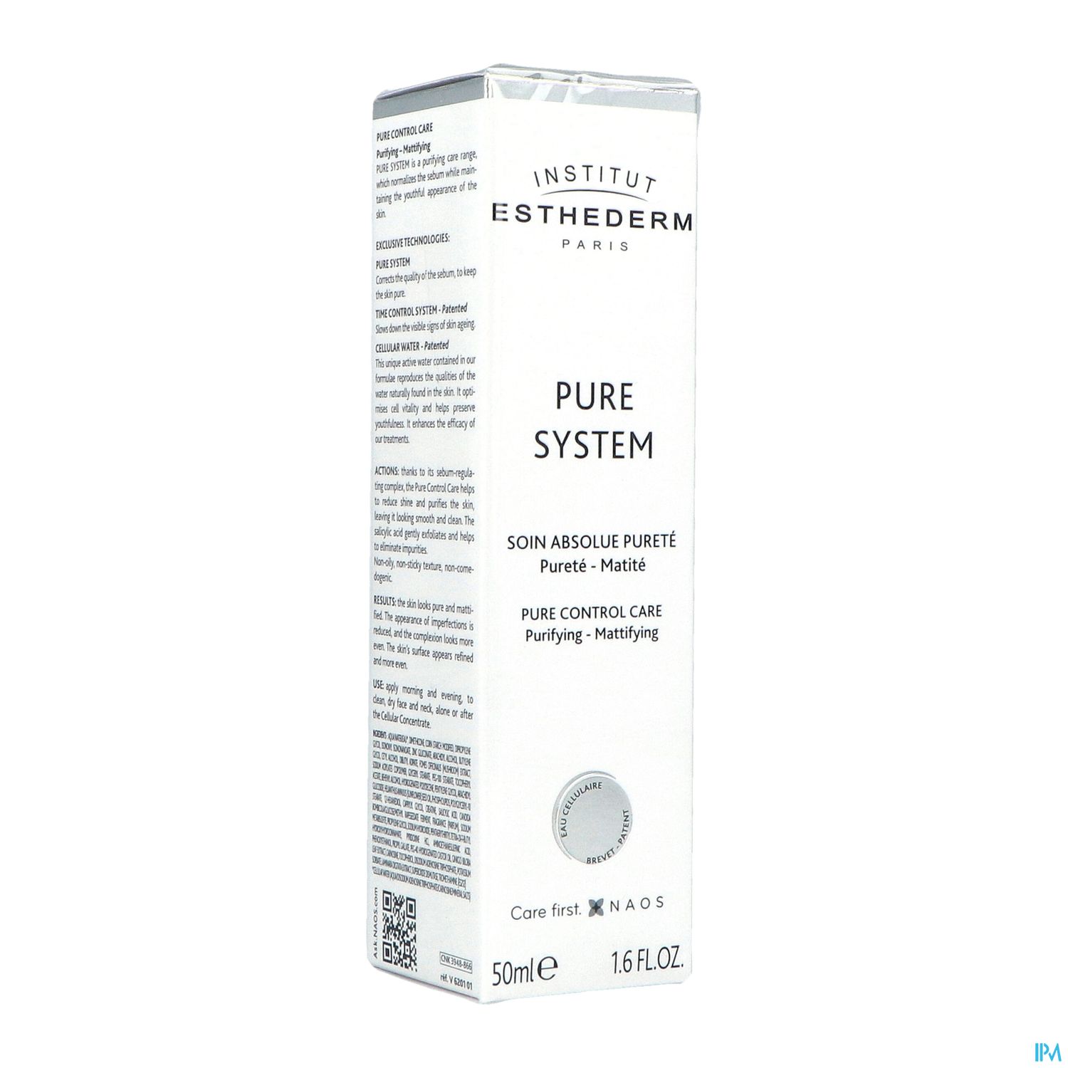 Esthederm Pure System Soin Absolue Purete 50ml