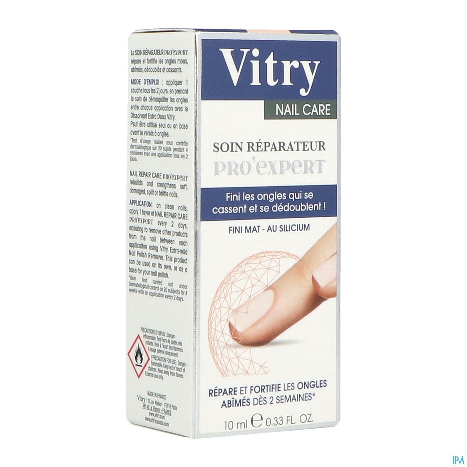 VITRY VERNIS SOIN REP PRO EXP 10ML