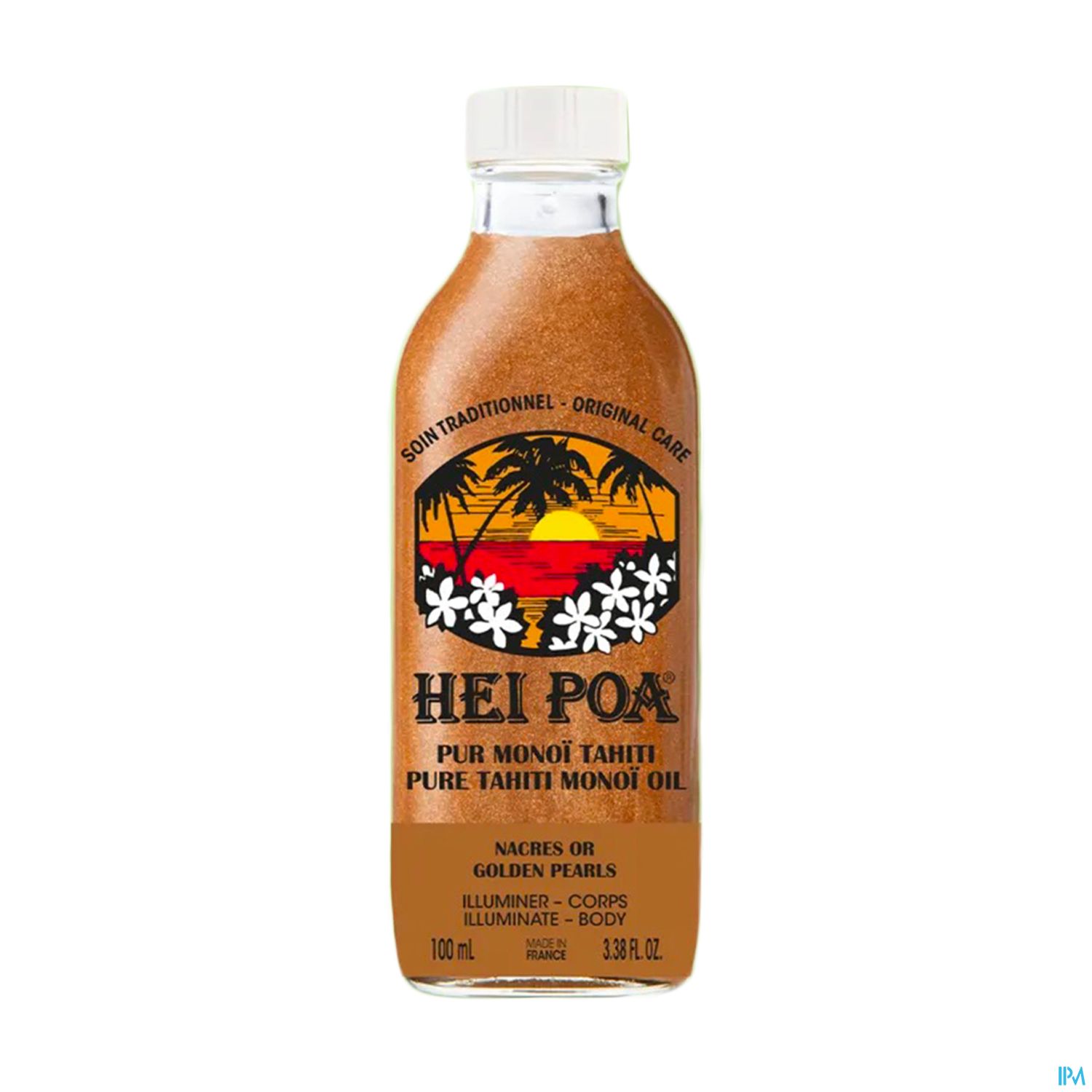 HEIPOA PUR MONOI NACRE OR HLE100ML