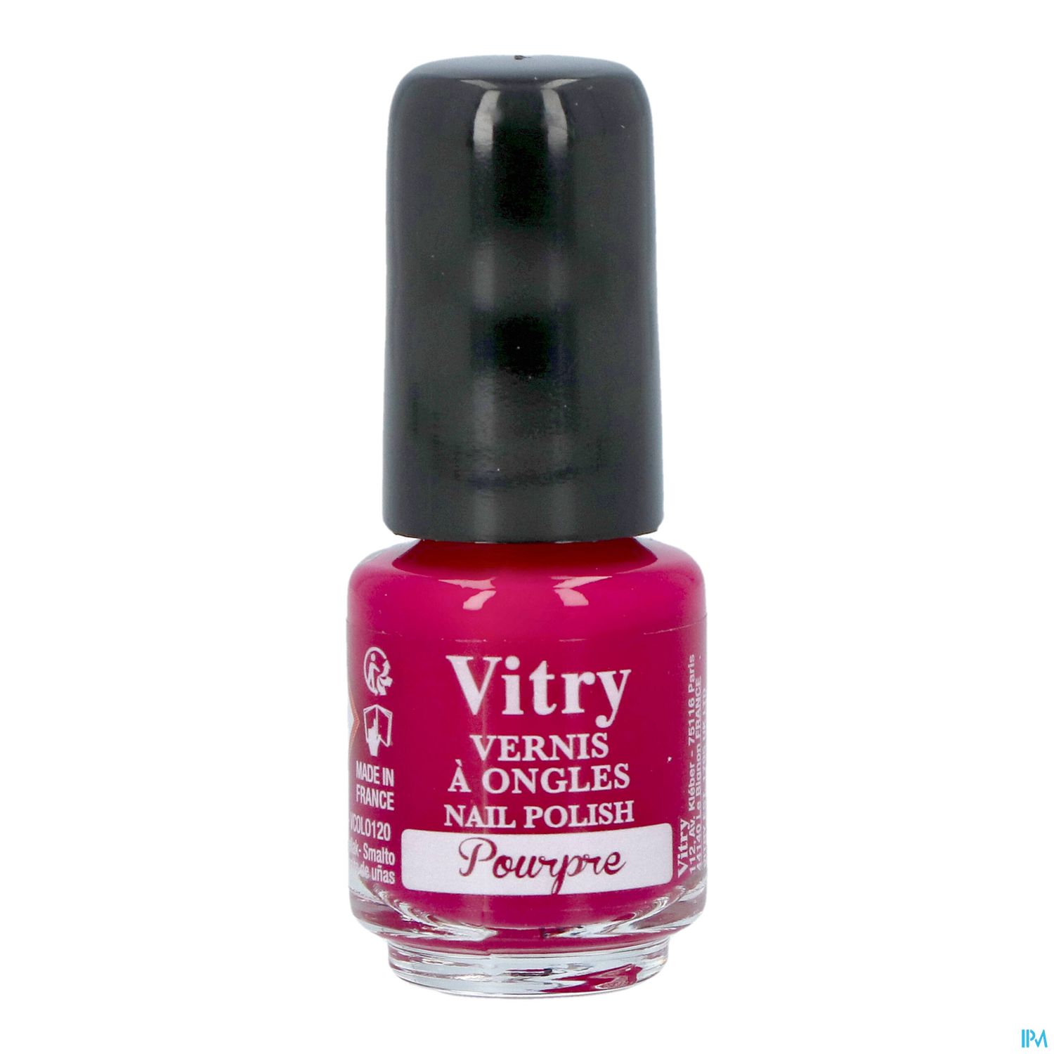 Vitry Vernis Ongles Pourpre Mini 4ml