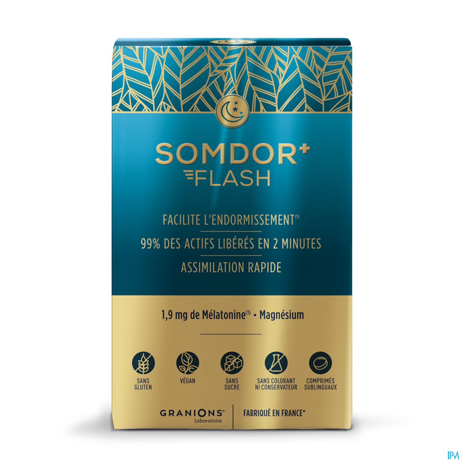 Granions Somdor+ Melatonine Flash Comprime Sublingual 20