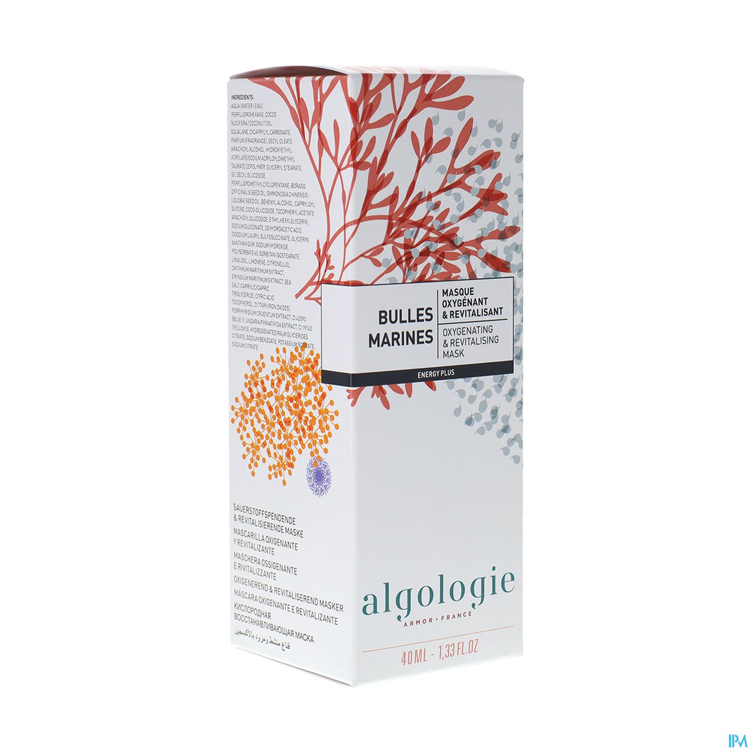 ALGOLOGIE MASQ BULLES MARINES 40ML
