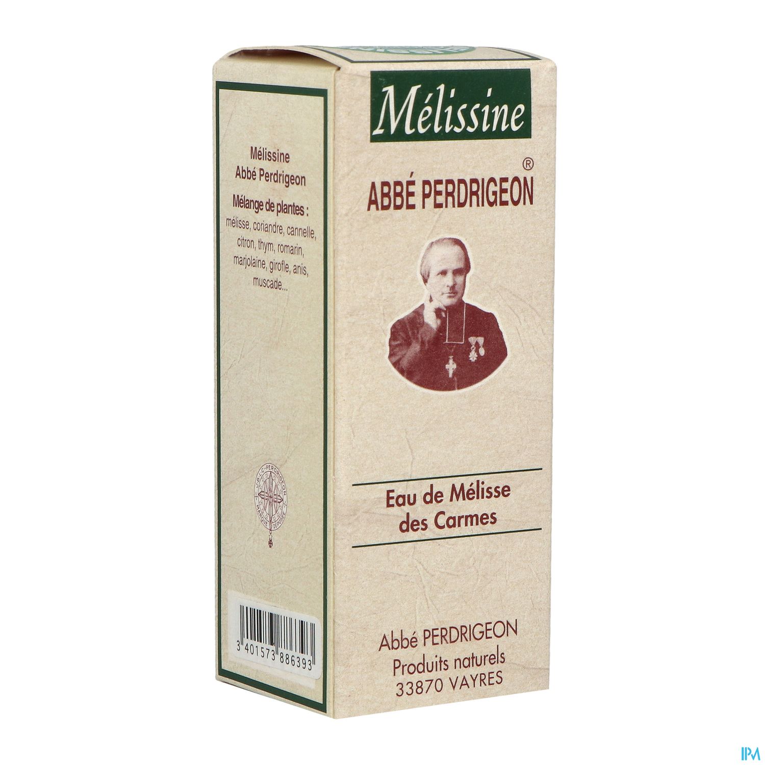 Melissine Abbe Perdrigeon Eau Melisse 60ml