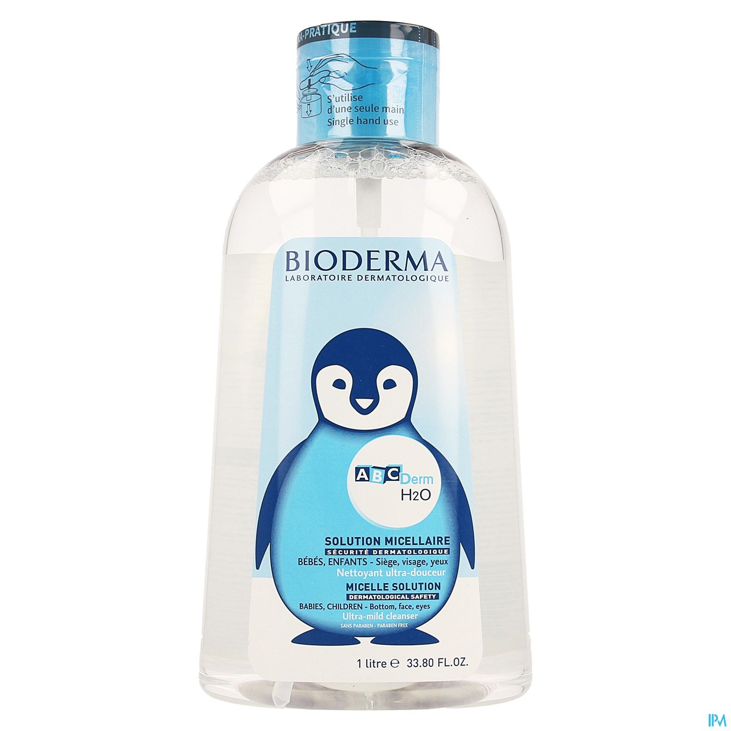 ABCDERM H2O SOL MICEL POMPE INV 1L