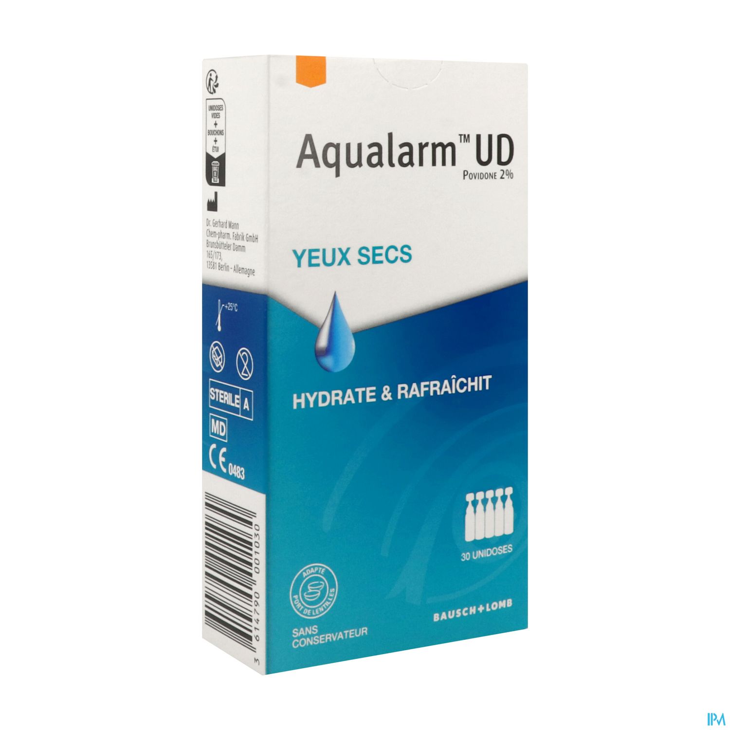 AQUALARM UD YEUX SEC UNIDOSE 30