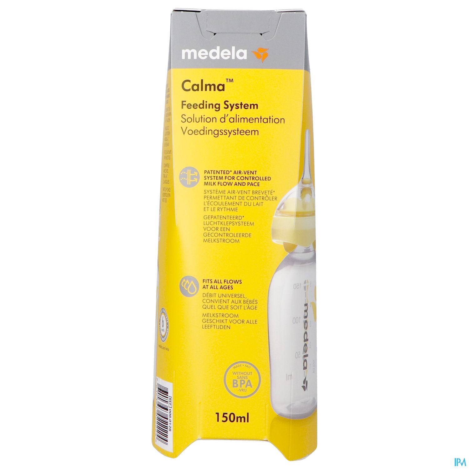 MEDELA BIB LAIT MATER 150ML CALMA
