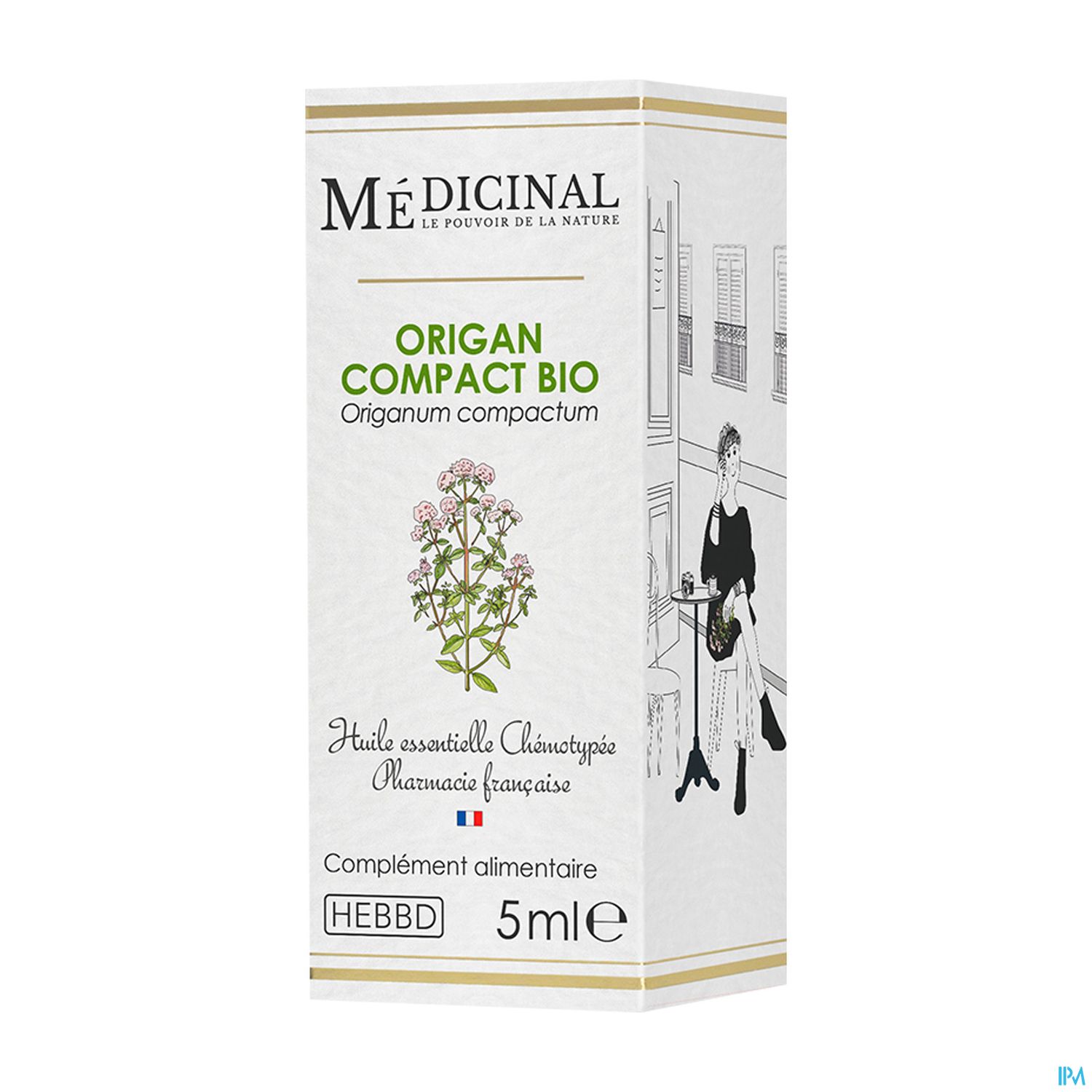 Medicinal Huile Essentielle Origan Bio 5ml