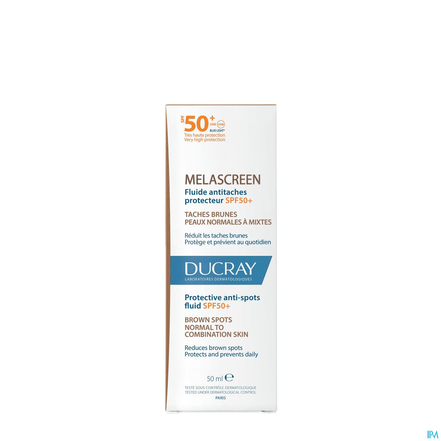 Ducray Melascreen Uv Fluide Antitaches Spf50+ 50ml