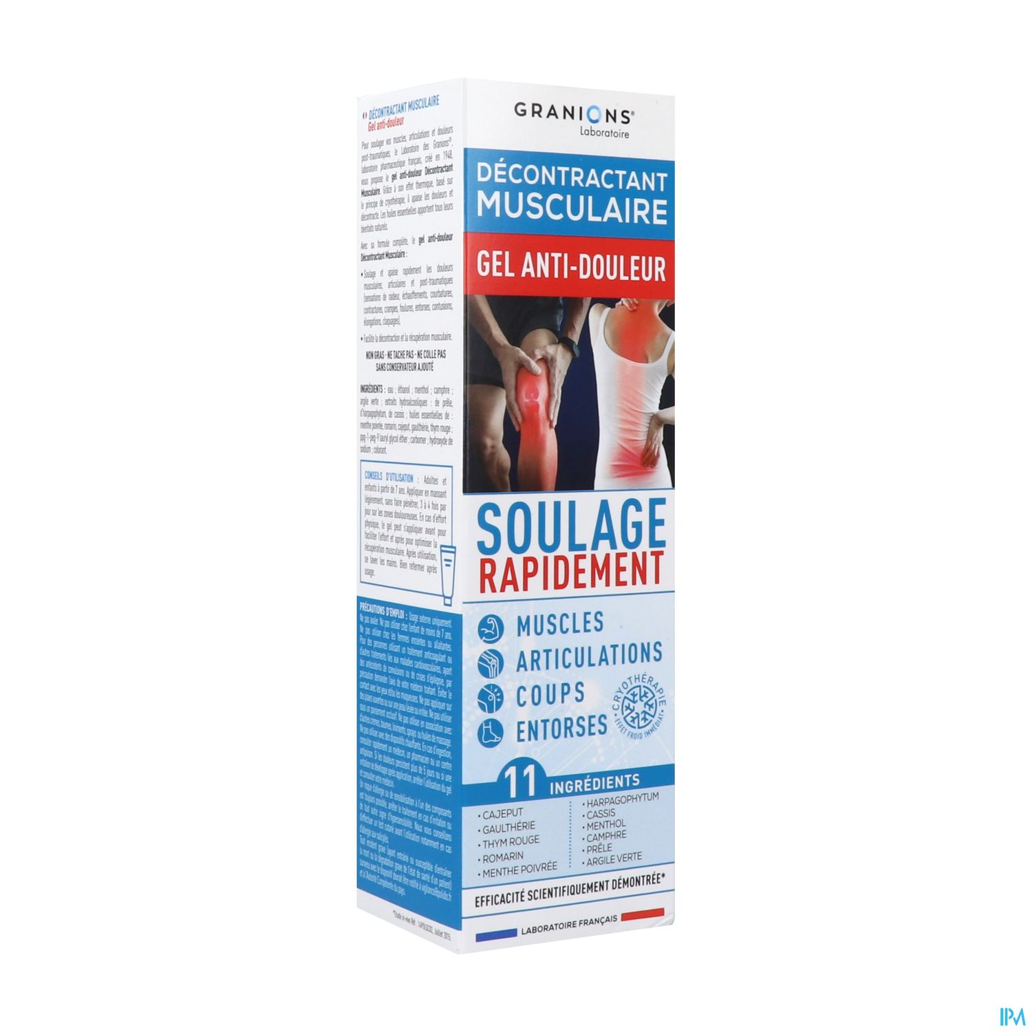 GRANIONS DECONTRACT MUSC GEL 100ML