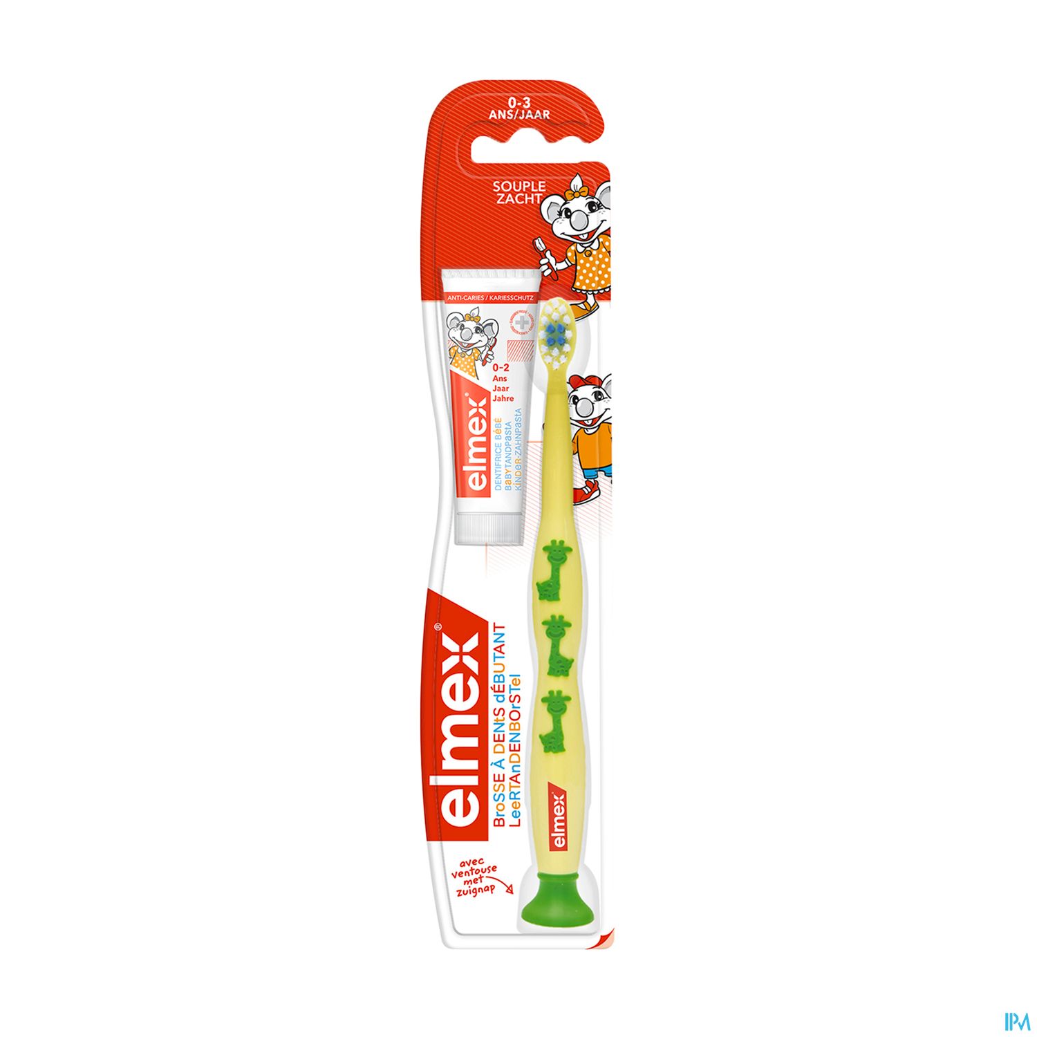 Elmex Debutant Brosse A Dents 0/3ans
