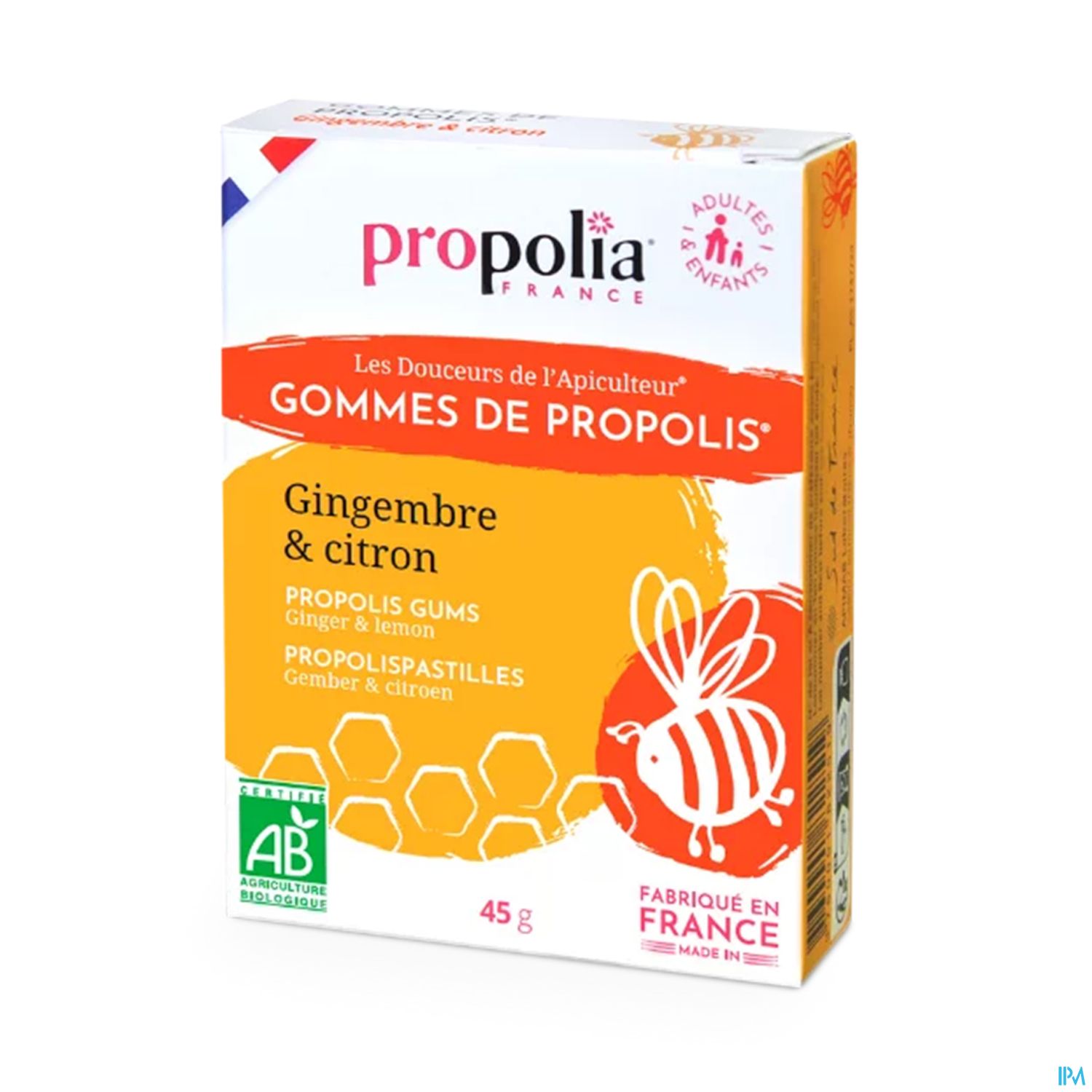 PROPOLIA GOMME PROP/GING/CITR 45G