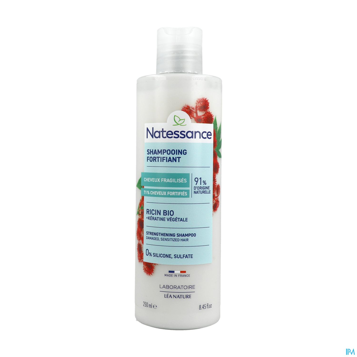 NATESSANCE SH REP RICIN/KERAT250ML