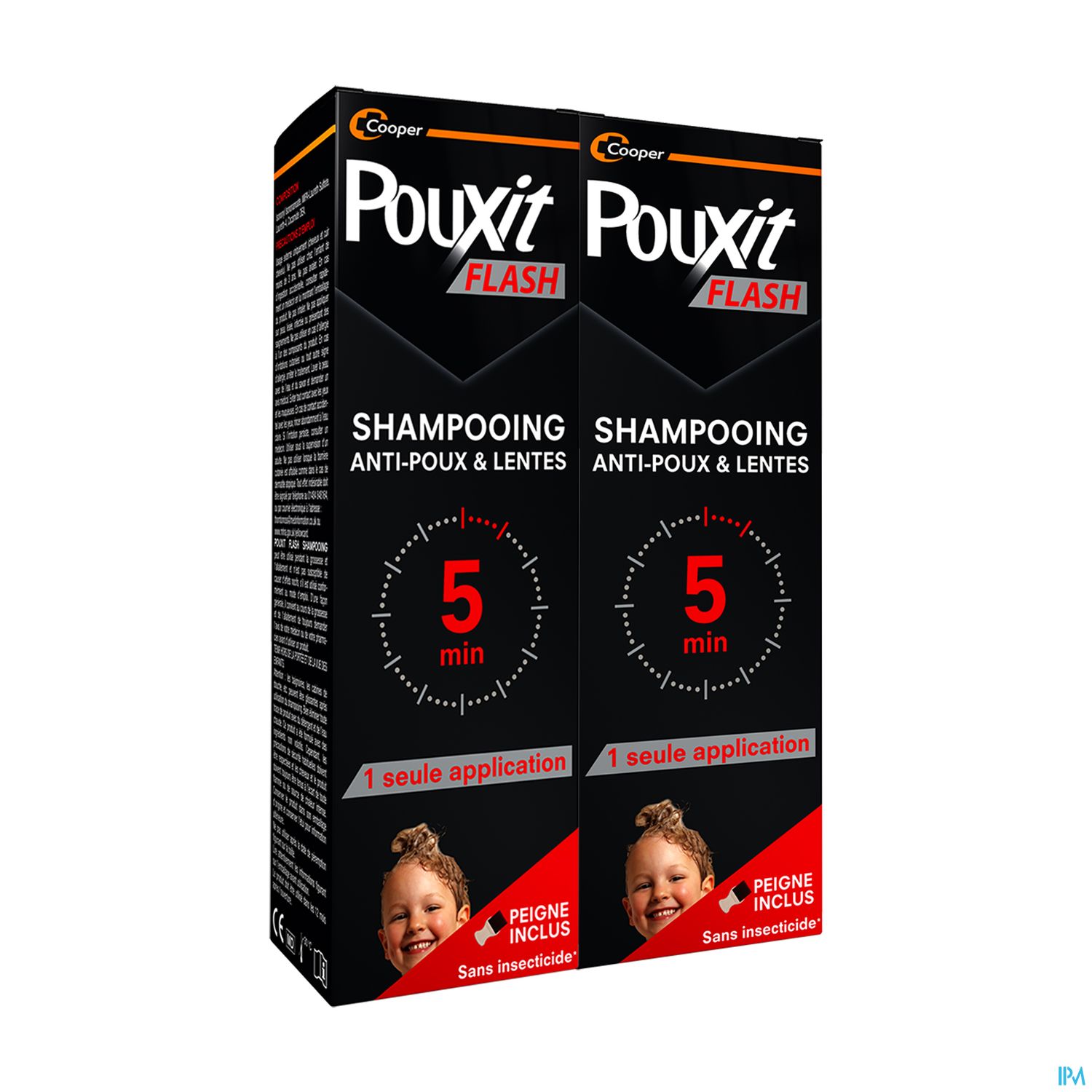 POUXIT FLASH SHAMPOOING 100MLX2