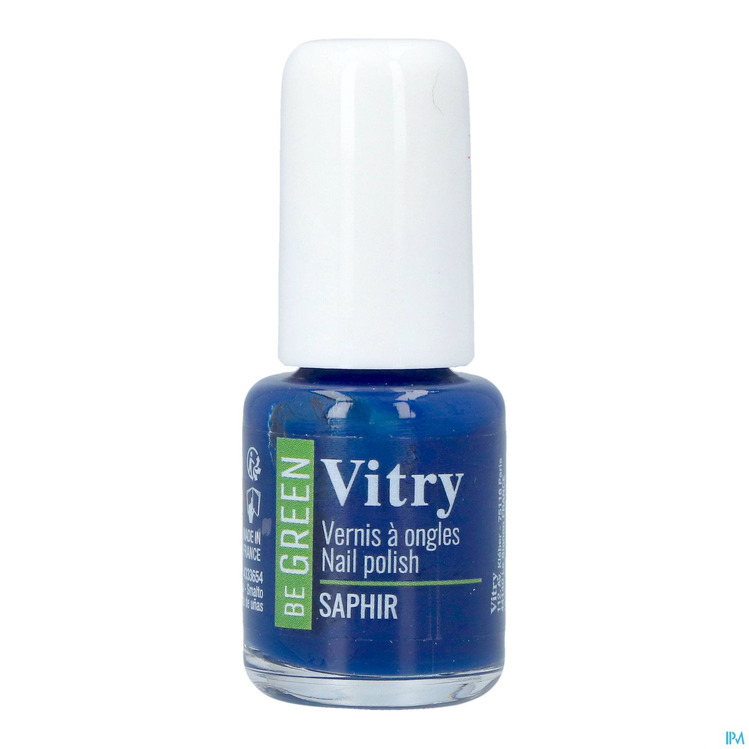 Vitry Be Green Vernis Ongles Saphir 6ml