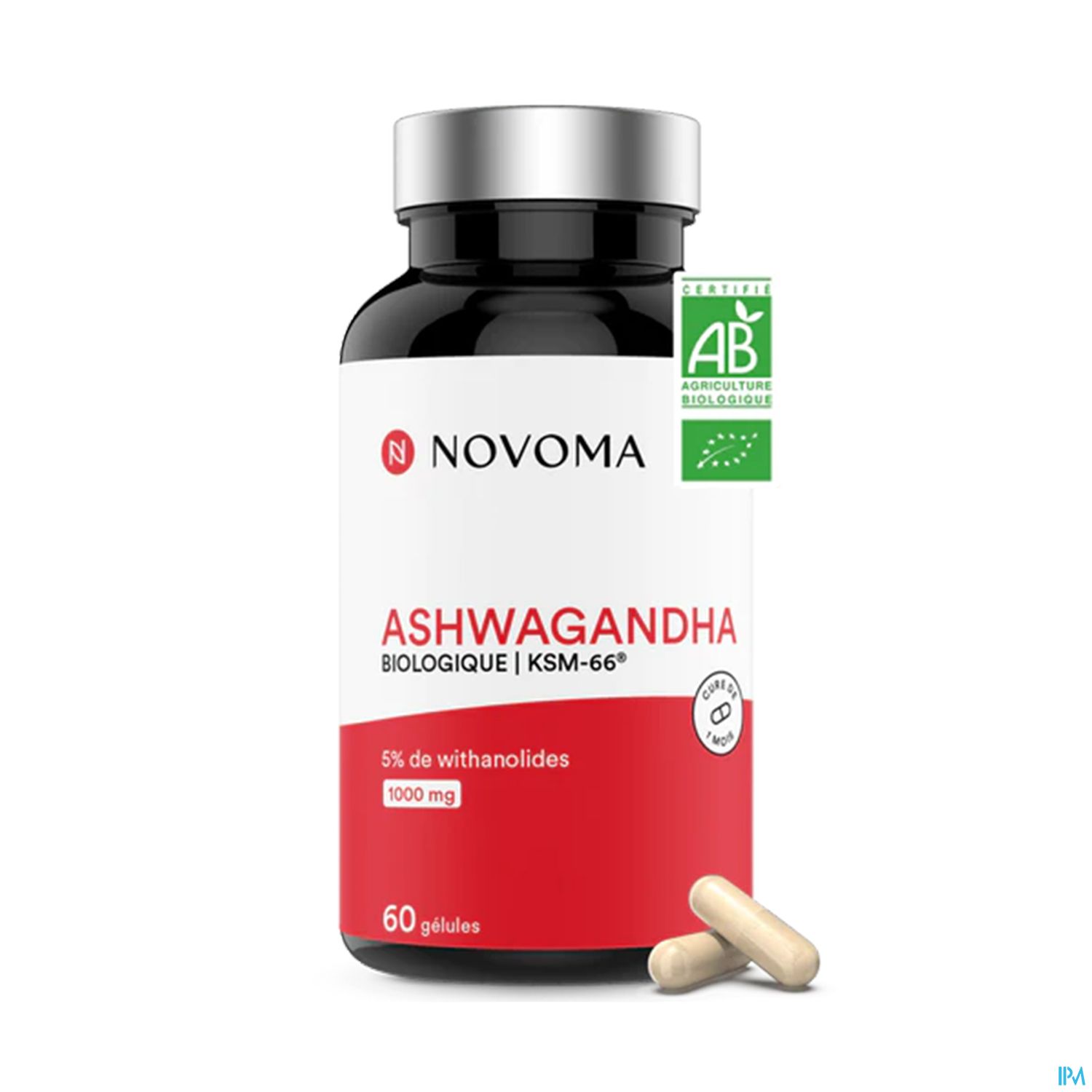 NOVOMA ASHASHWAGANDHA BIO GELUL 60