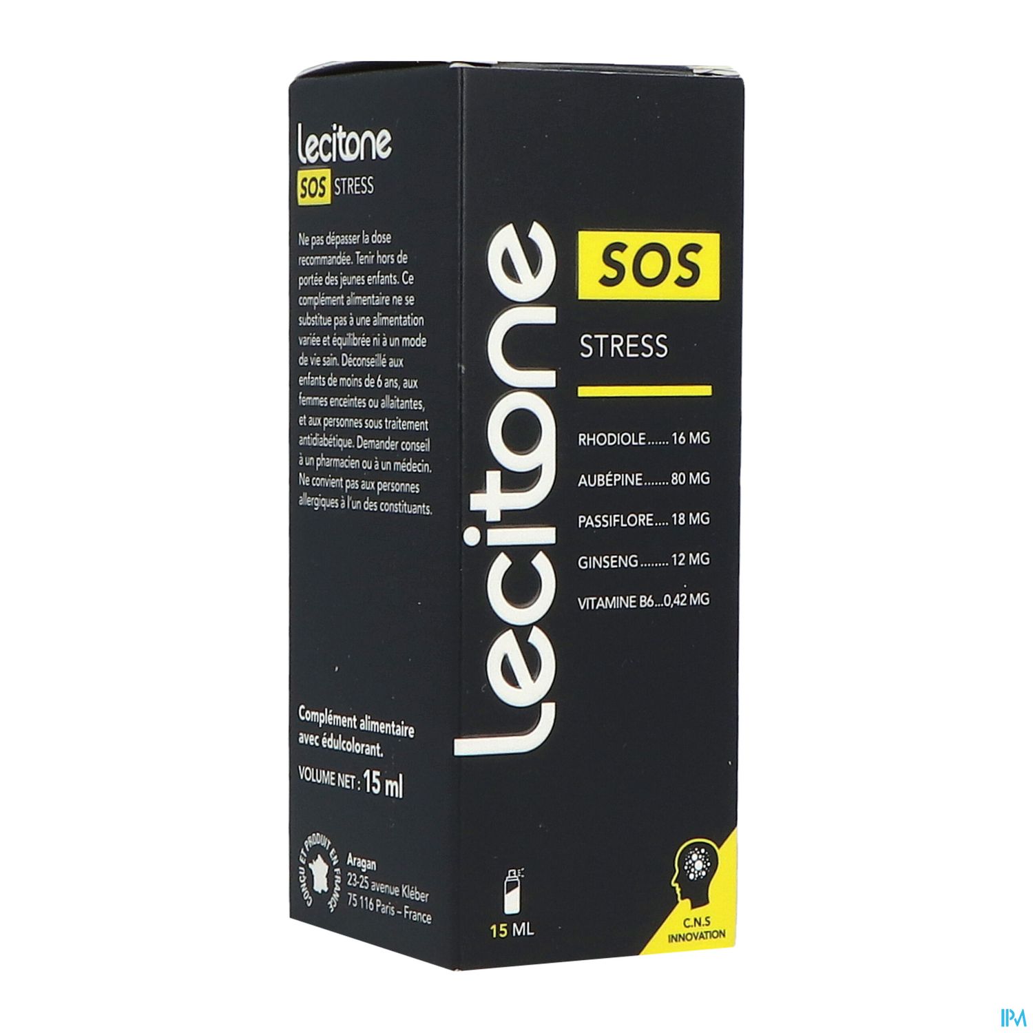 SYNACTIFS STRESSPROTECT SPRAY 15ML