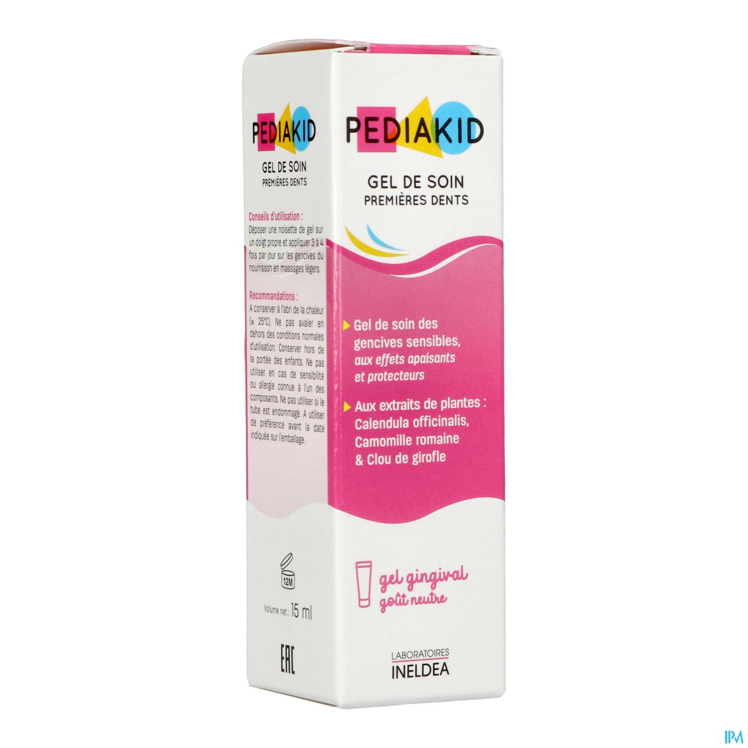 Ineldea Pediakid Gel De Soin Premieres Dents 15ml