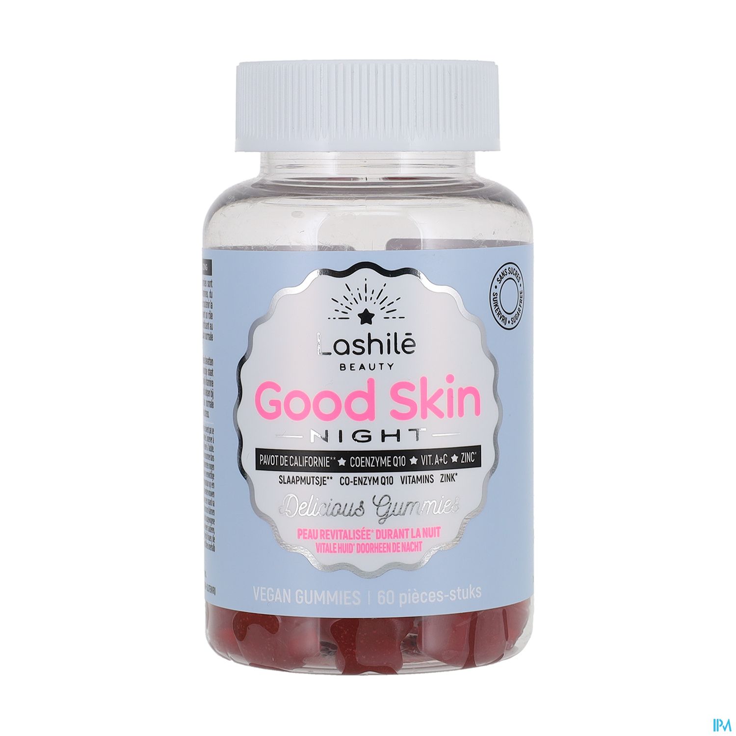 Lashile Beauty Good Skin Night Gummies 60