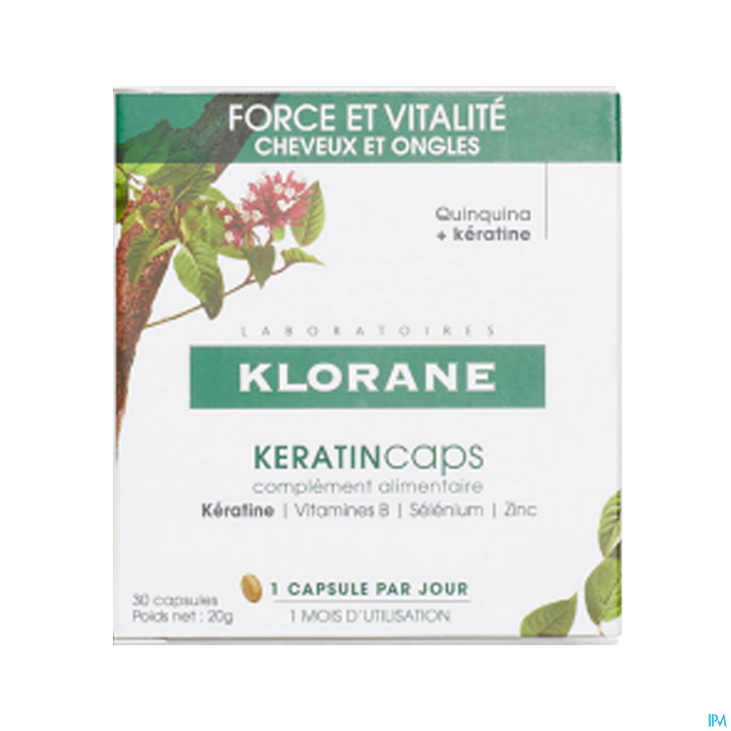 KLORANE KERATINCAPS CAPS 30X3