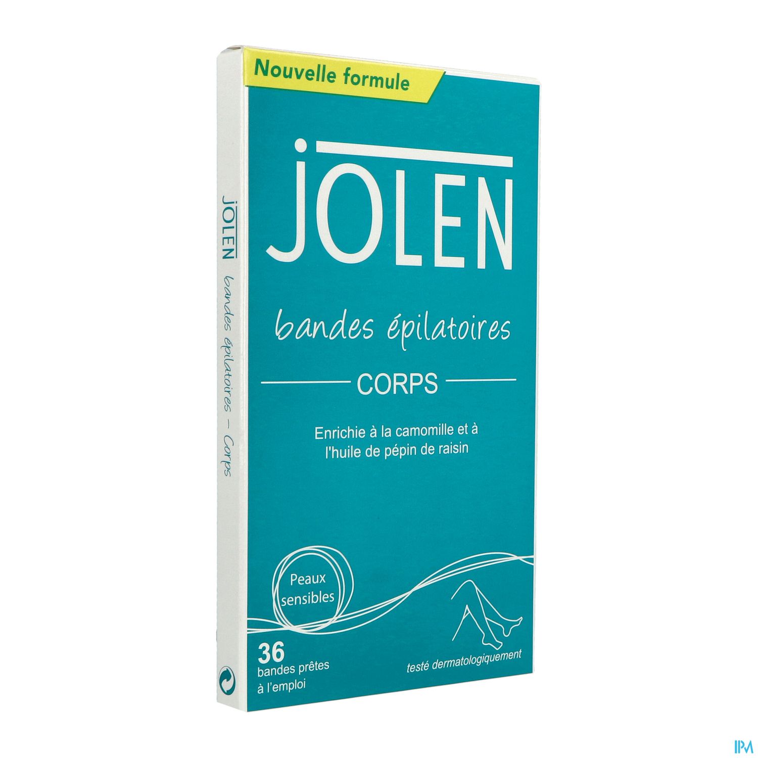 Jolen Bande Epilatoire Jambes X36