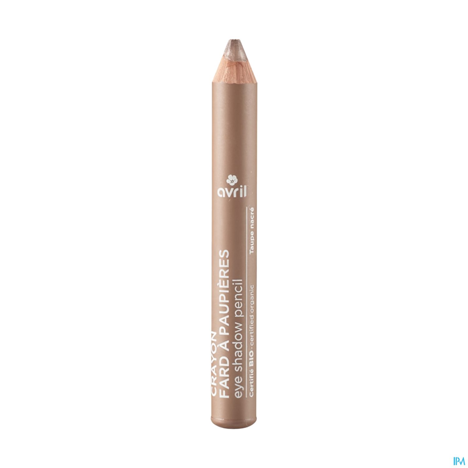 Avril Crayon Fard A Paupieres Taupe Nacre Bio 2g