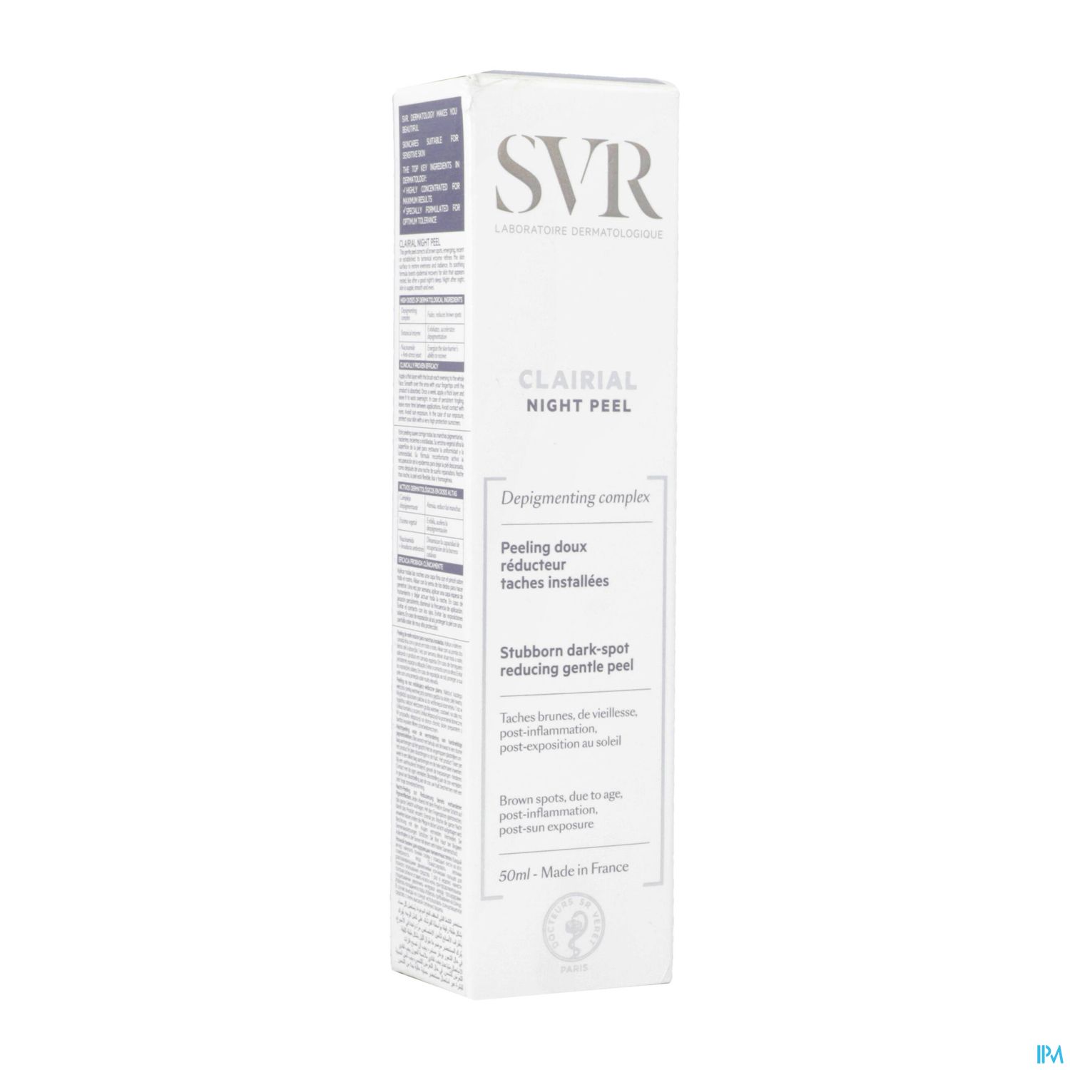 SVR CLAIRIAL NIGHT PEEL 50ML