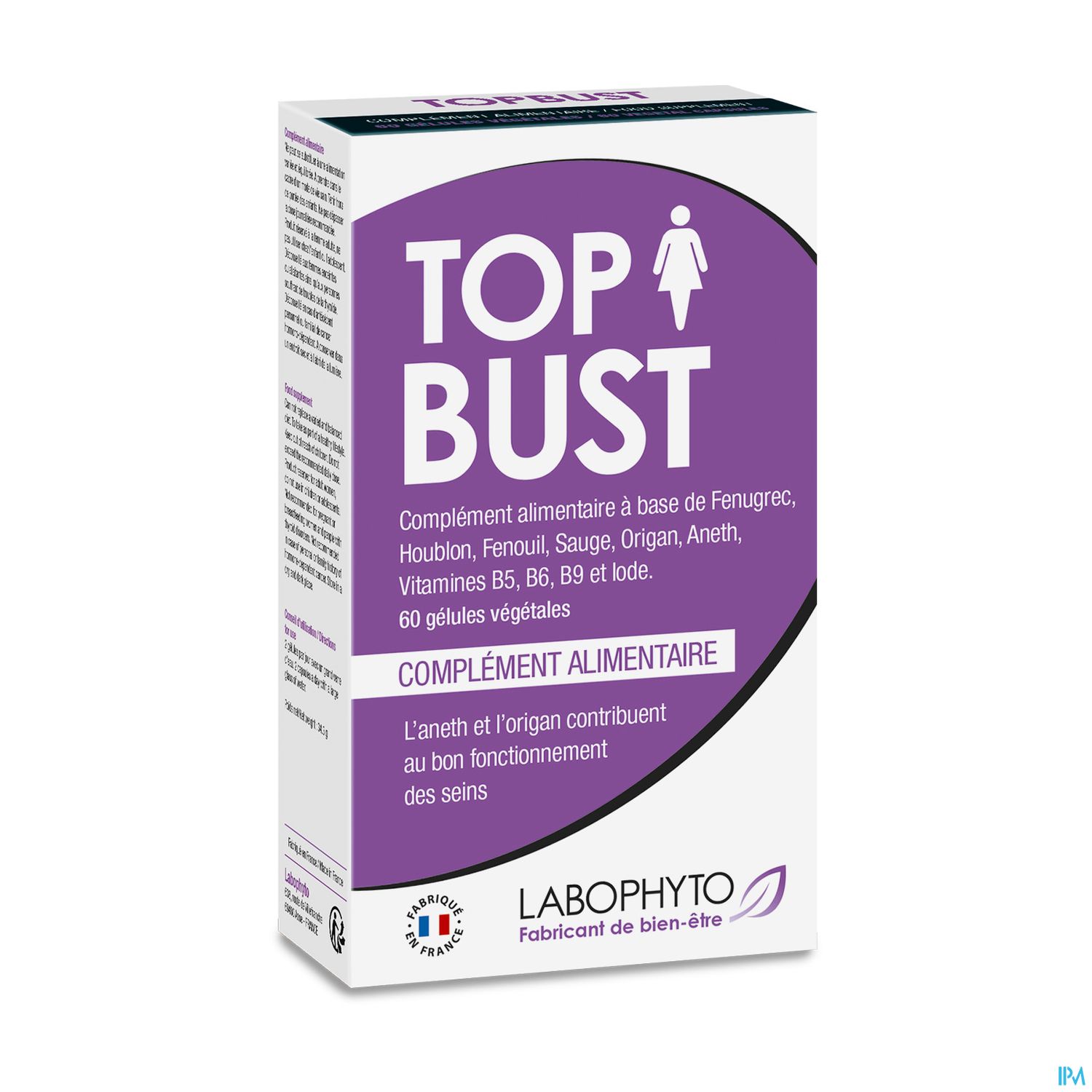 Labophyto Top Bust Cure Volume De Poitrine Gelule 60