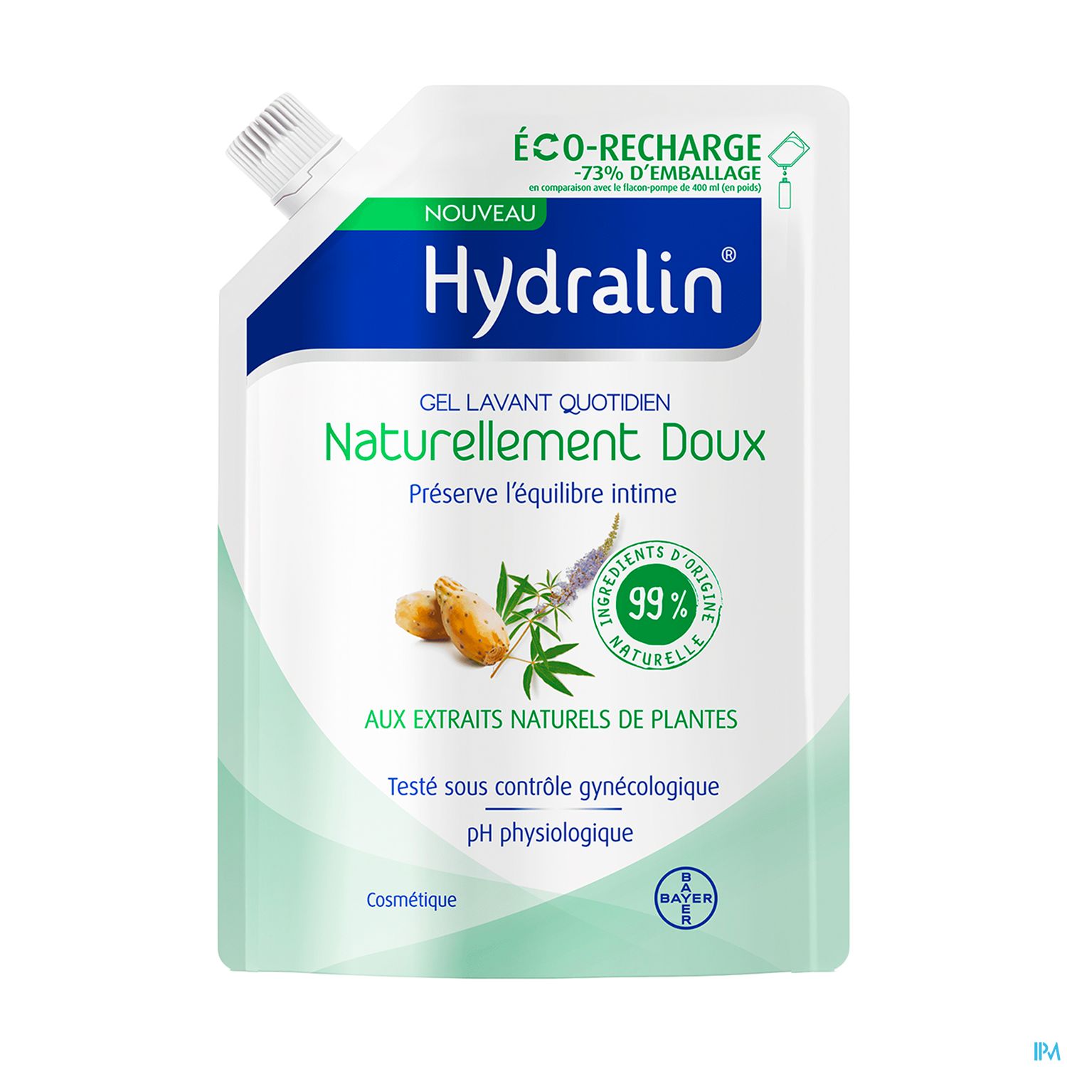 Hydralin Naturellement Doux Gel Lavant Eco Recharge 400ml