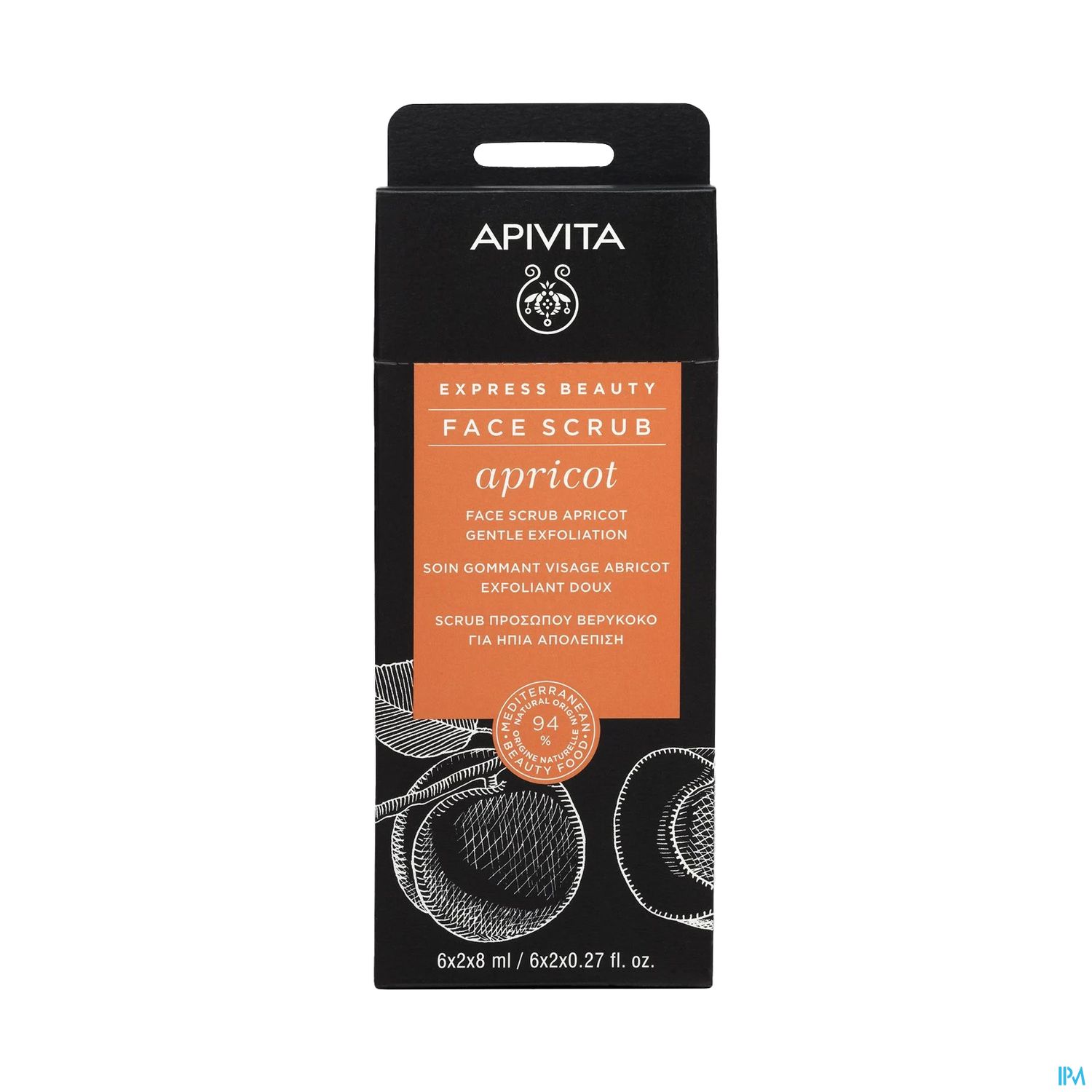 APIVITA GOMMAGE EXPRESS ABRICOT X2